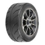 Pro-Line Pro-Line 1/7 Toyo Proxes 2.9" Belted Tires Pre-Mounted w/17mm Spectre Wheels (Gunmetal) #10199-11