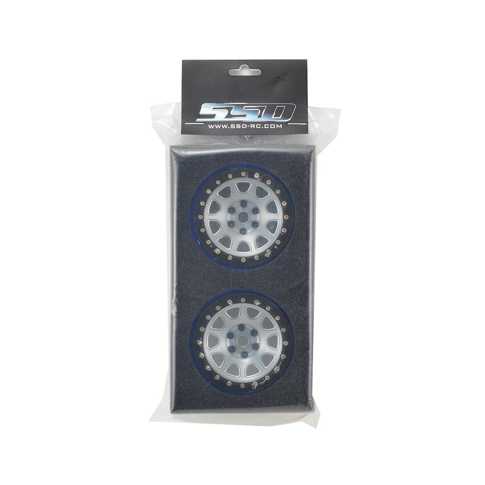 SSD RC SSD RC 2.2 D Hole PL Beadlock Wheels (Silver) (2) (Pro-Line Tires) #SSD00154