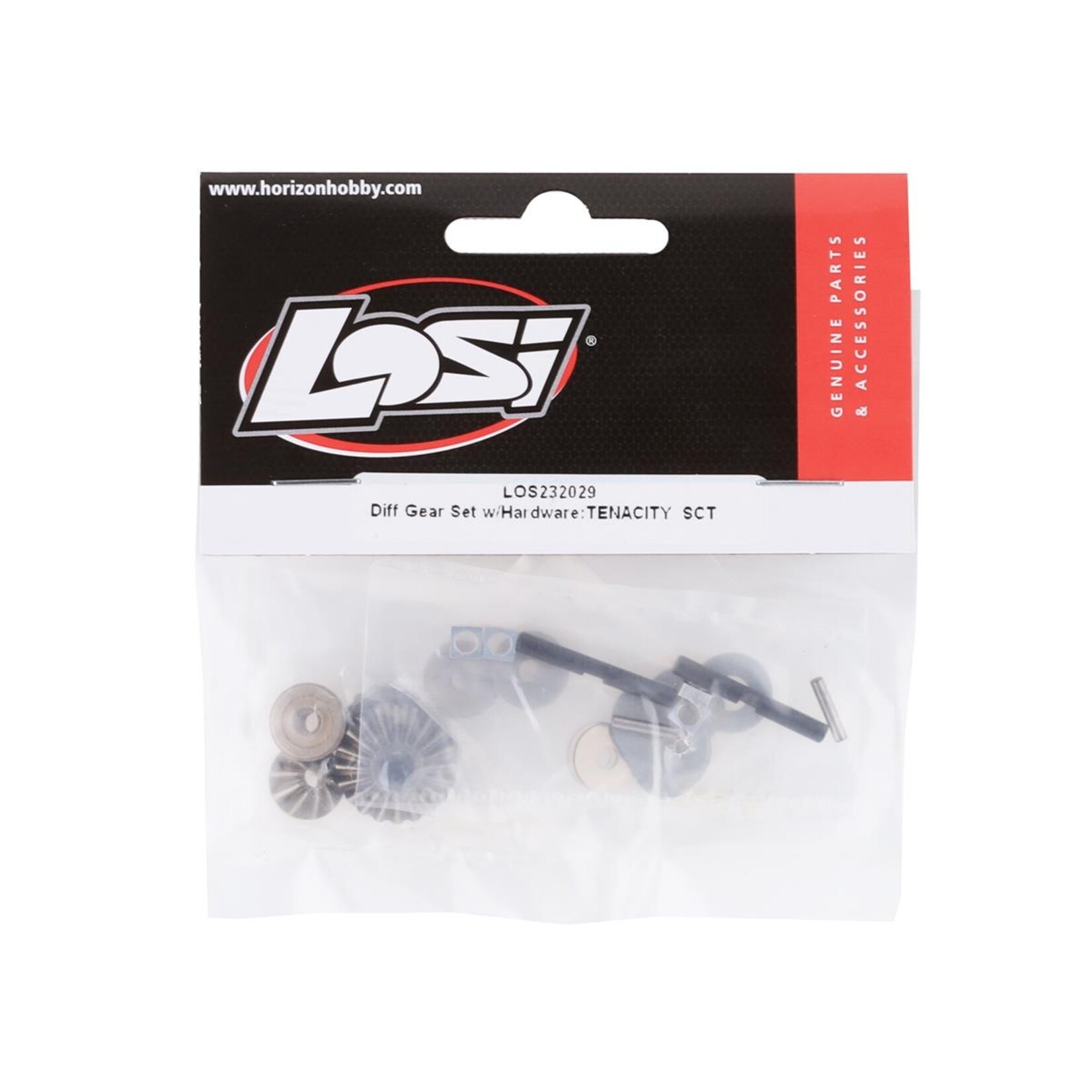 Losi #LOS232029 Losi Tenacity Differential Gear Set w/Hardware