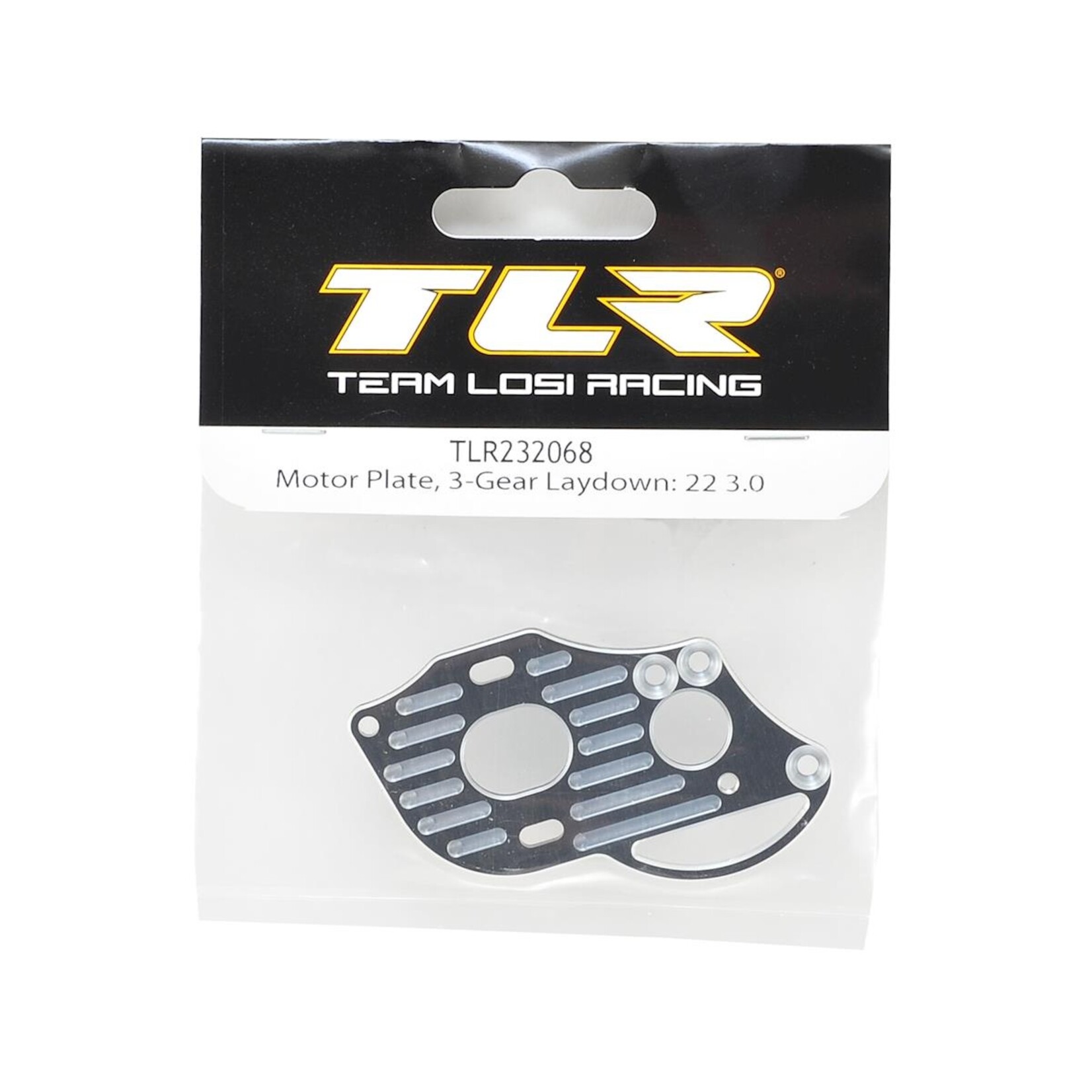TLR Team Losi Racing 22 4.0 3-Gear Laydown Motor Plate #TLR232068