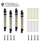 Treal #X003SWBA1L TREAL AX24 Aluminum Threaded Shocks (53mm)