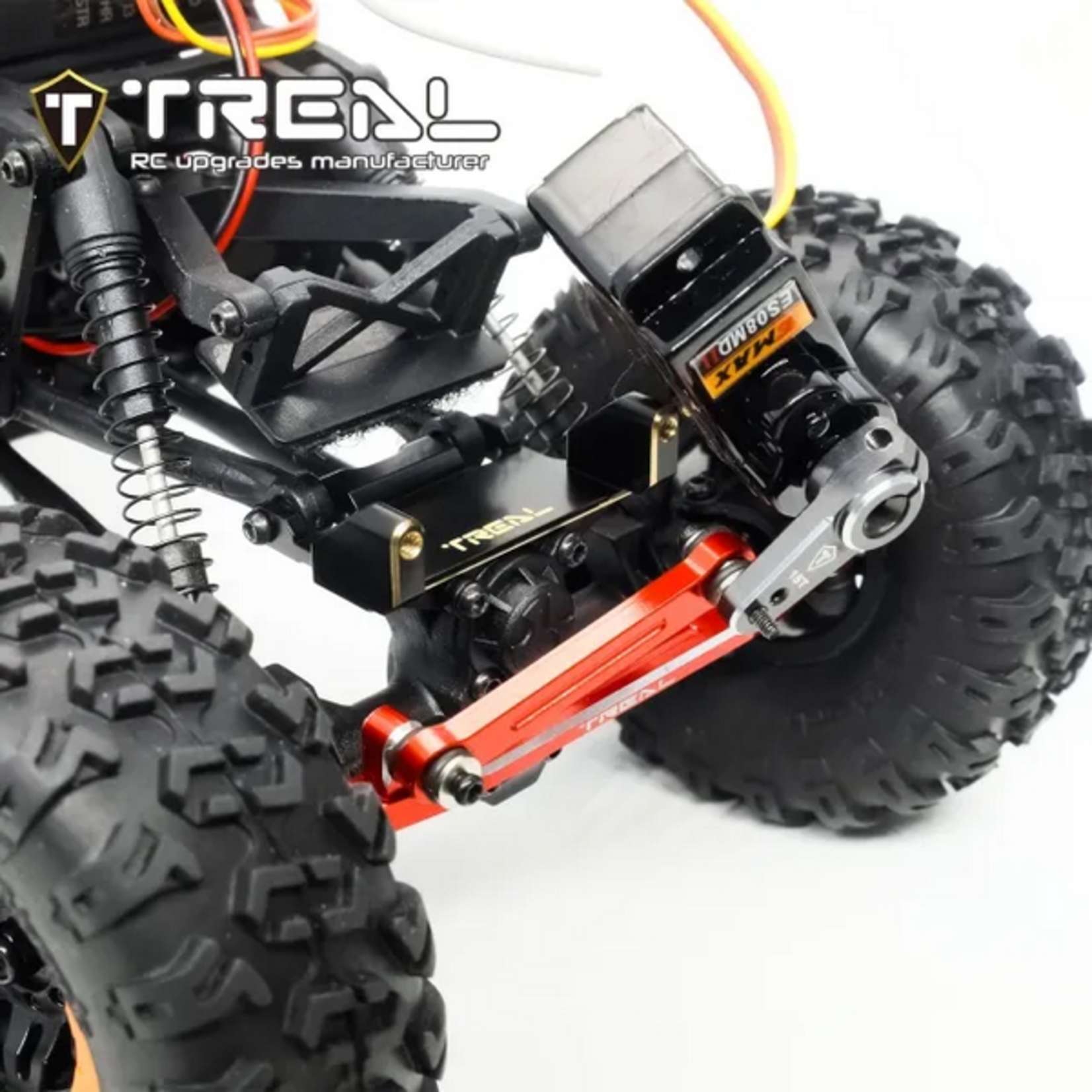 Treal #X003SDIPQ3 TREAL AX24 Brass Servo Mount