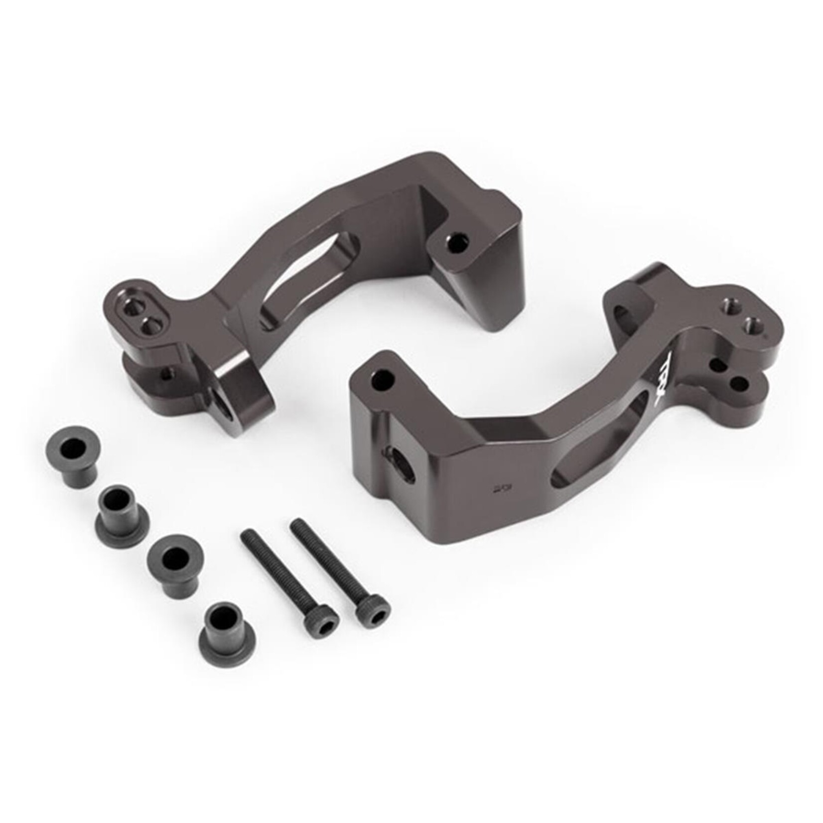 Traxxas #9532A Traxxas Sledge Aluminum Caster Blocks Left & Right (Dark Titanium) (2)