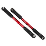 Traxxas Traxxas Sledge Aluminum Rear Camber Link Tubes (Red) (2) #9548R