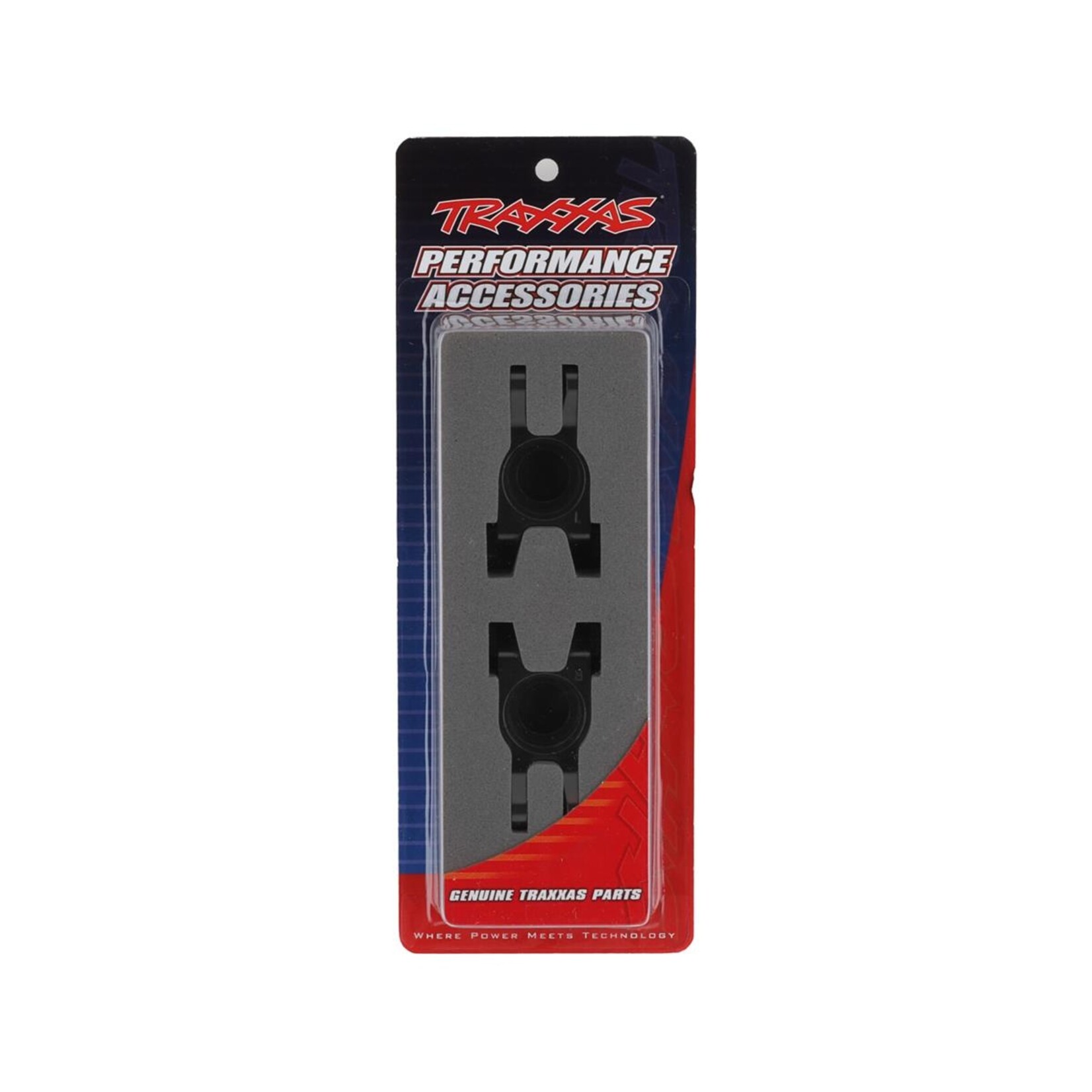 Traxxas #9552A  Traxxas Aluminum Rear Stub Axle Carriers Left & Right (Dark Titanium) (2)