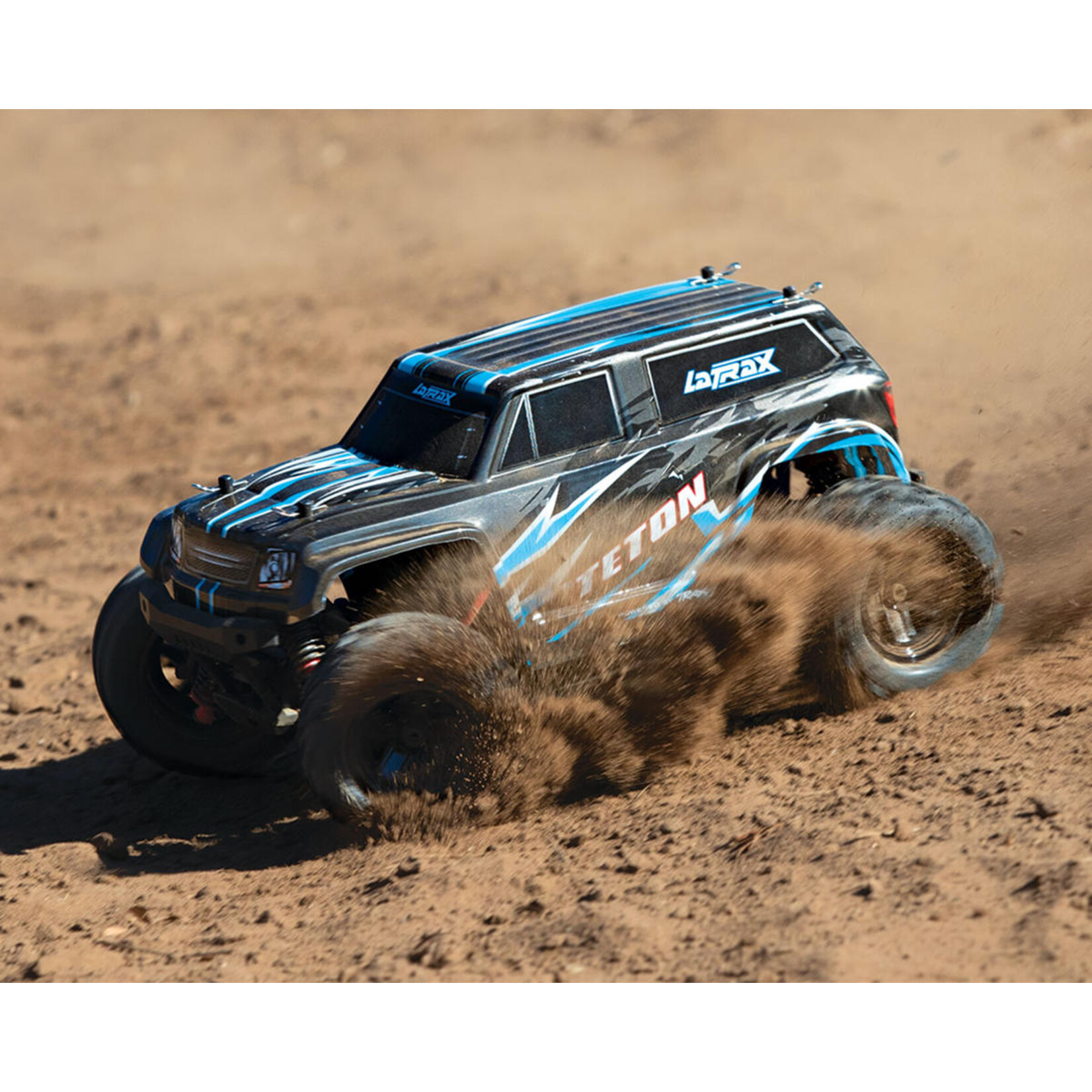 Traxxas #76054-5-BLUEX Traxxas LaTrax Teton 1/18 4WD RTR Monster Truck (Blue) w/2.4GHz Radio, Battery & AC Charger