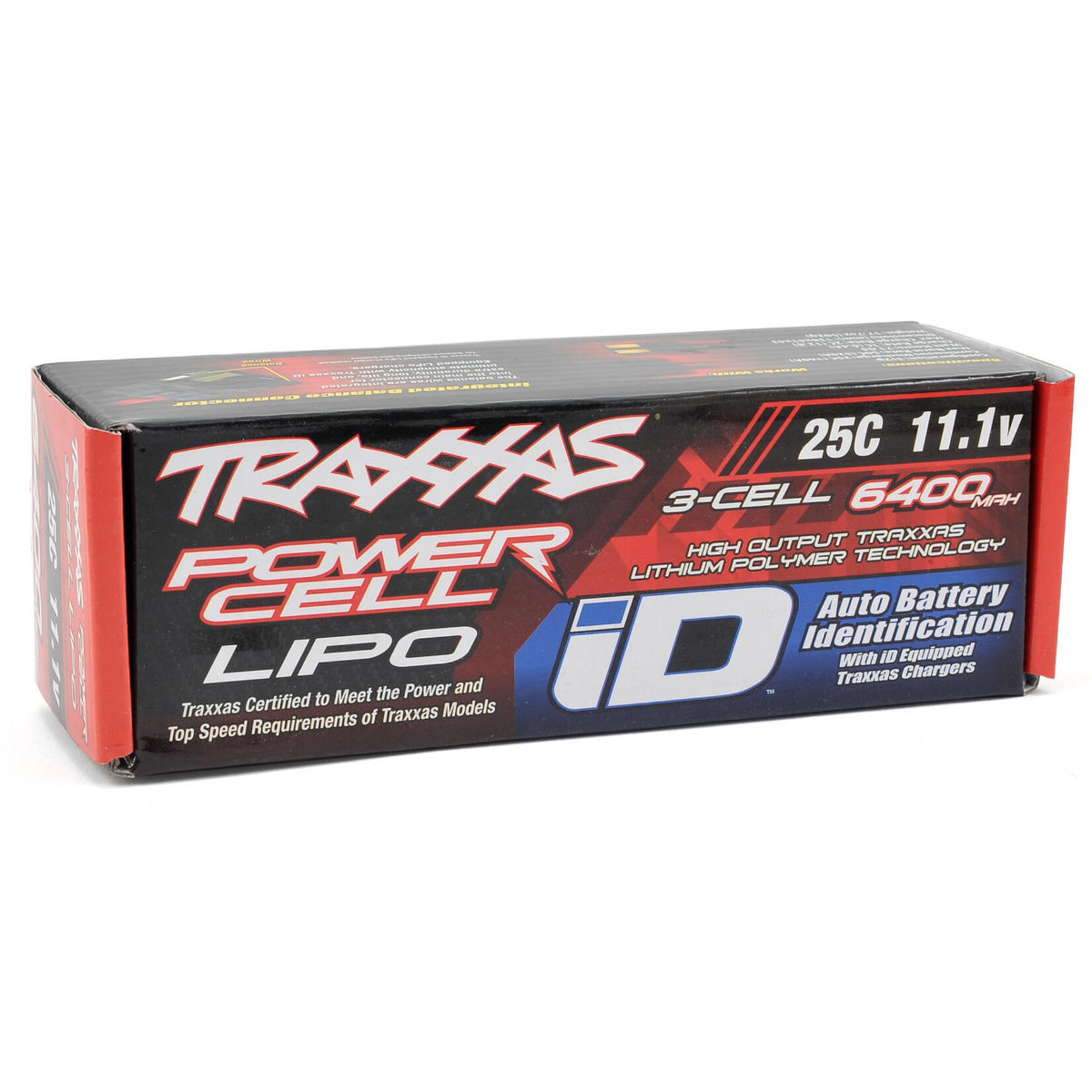 Traxxas #2857X Traxxas 3S "Power Cell" 25C LiPo Battery w/iD Traxxas Connector (11.1V/6400mAh)