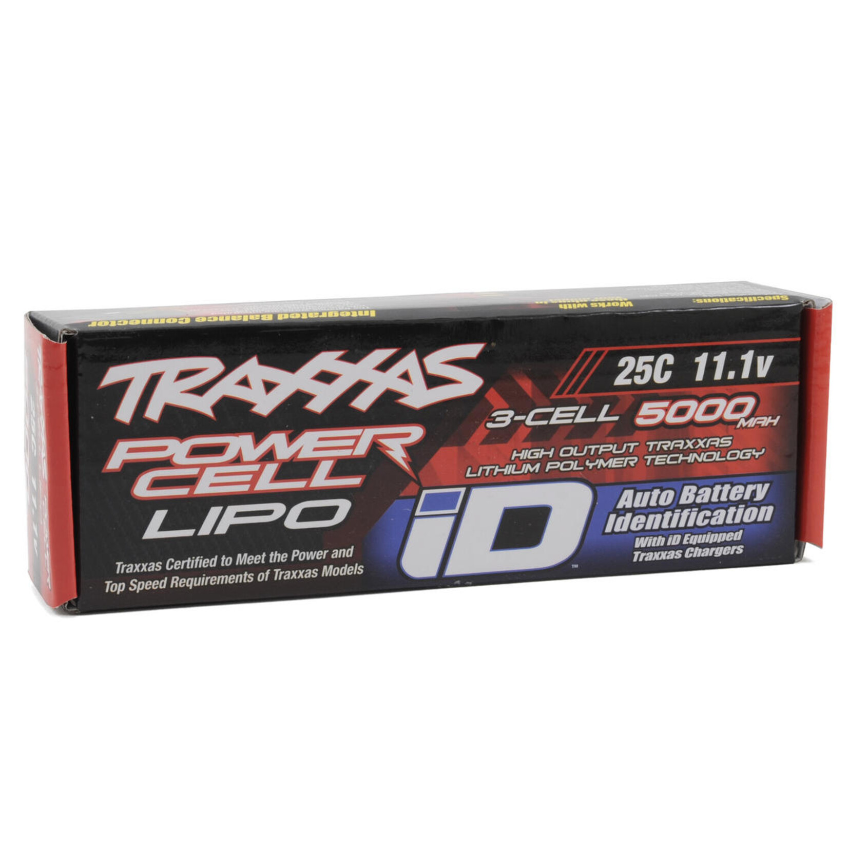 Traxxas Traxxas 3S "Power Cell" 25C LiPo Battery w/iD Traxxas Connector (11.1V/5000mAh) #2872X