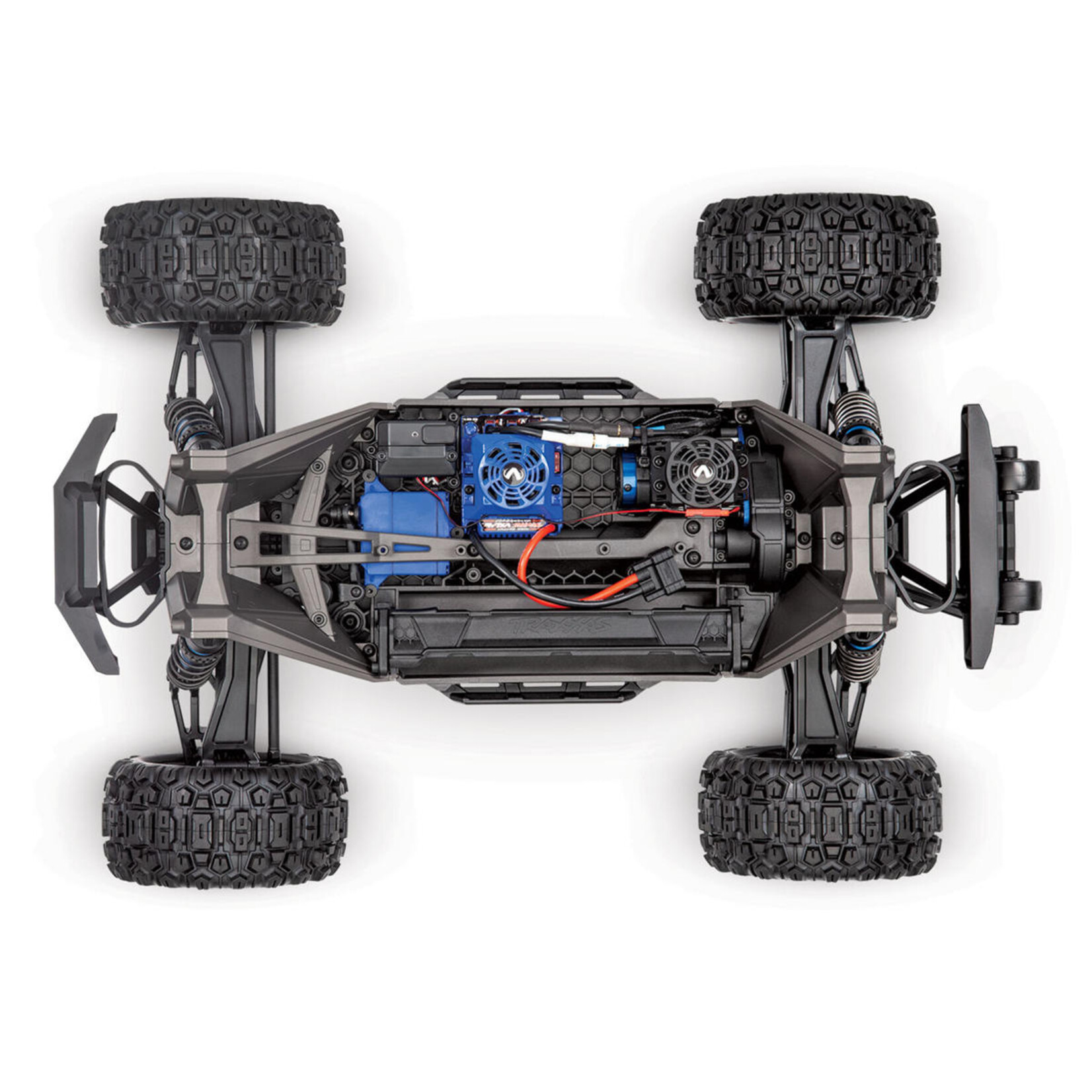 Traxxas #89086-4-BLUE Traxxas Maxx WideMaxx 1/10 Brushless RTR 4WD Monster Truck (Blue) w/TQi 2.4GHz Radio & TSM
