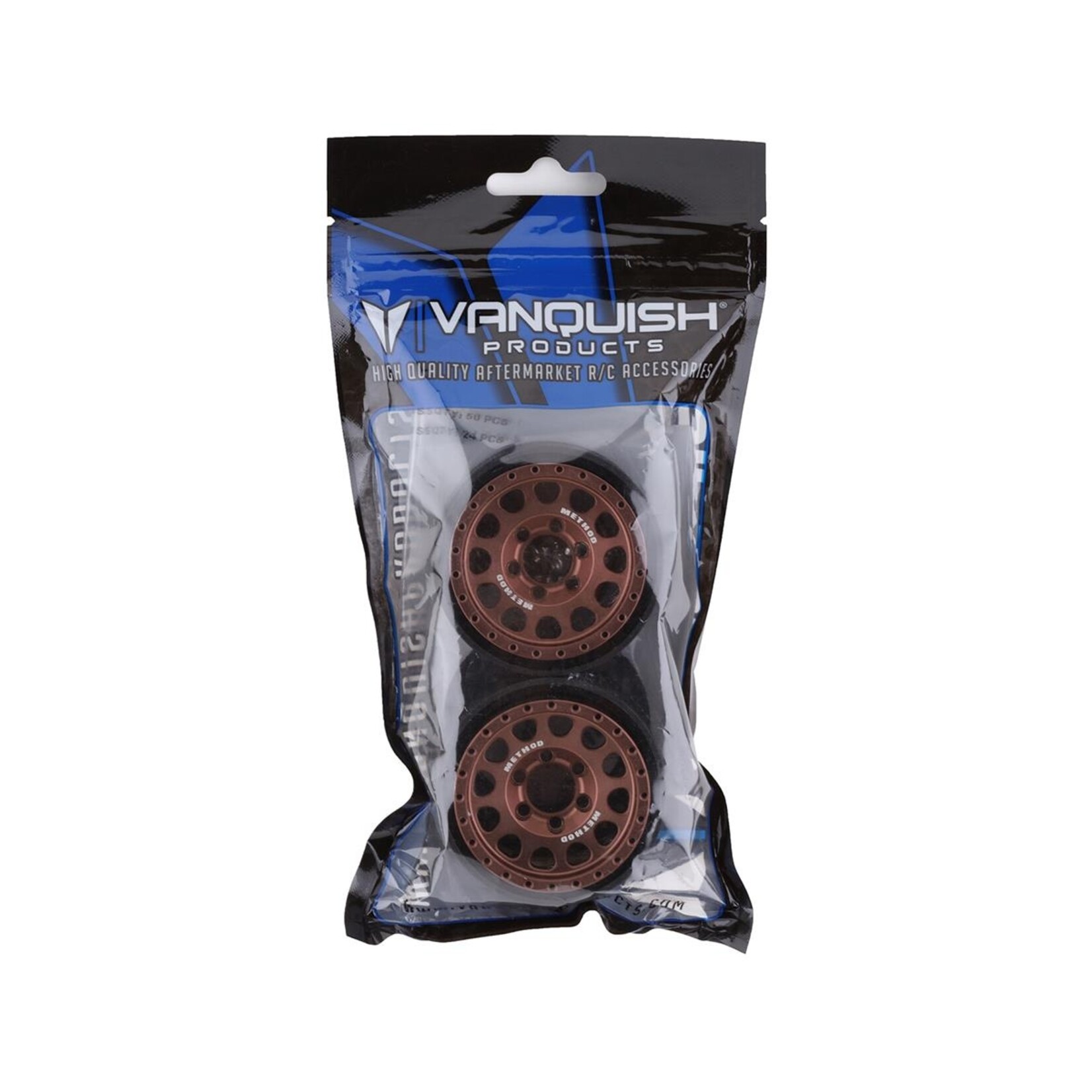 Vanquish Products #VPS07920 Vanquish Products Method 105 1.9" Beadlock Crawler Wheels (2) (Bronze)