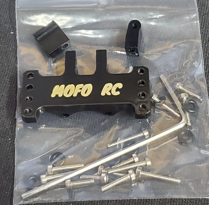 Mofo RC Axial Scx24 Aluminum servo mount The best ever made Hobby