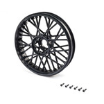 Losi #LOS46000 Losi Promoto-MX Front Wheel Set (Black)