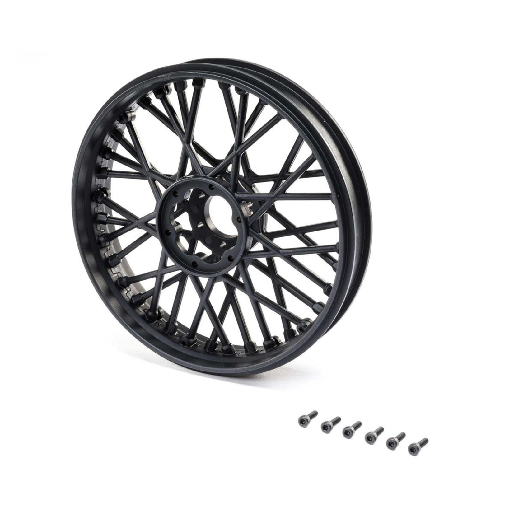 Losi #LOS46000 Losi Promoto-MX Front Wheel Set (Black)