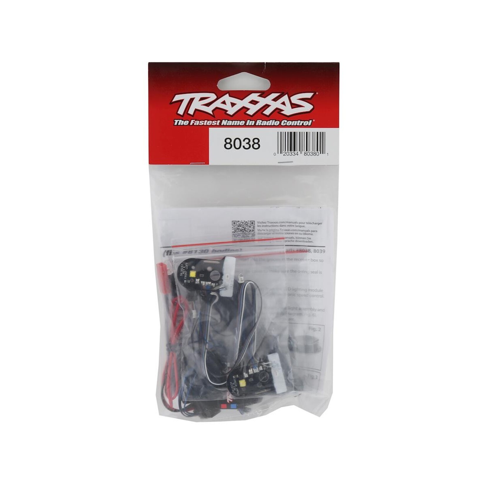 Traxxas #8038 Traxxas TRX-4 1979 Chevrolet Blazer Complete LED Light Set w/Power Supply