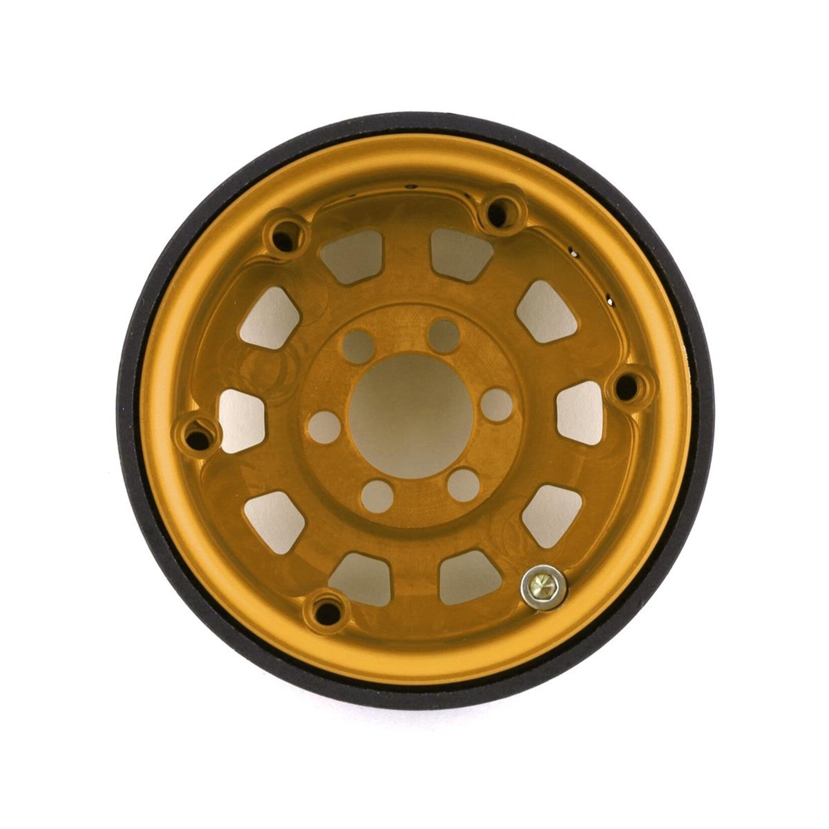 Vanquish Products #VPS07787 Vanquish Products KMC KM236 Tank 1.9" Beadlock Crawler Wheels (Gold) (2)