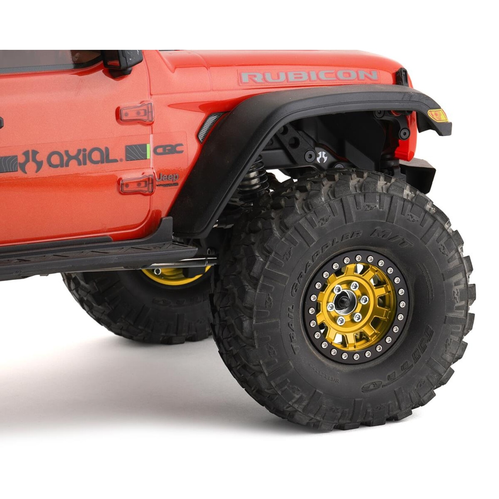 Vanquish Products #VPS07787 Vanquish Products KMC KM236 Tank 1.9" Beadlock Crawler Wheels (Gold) (2)