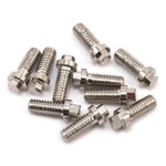 Hot Racing #BLWS25H06 Hot Racing M2.5x6mm Miniature Scale Hex Bolts (10)