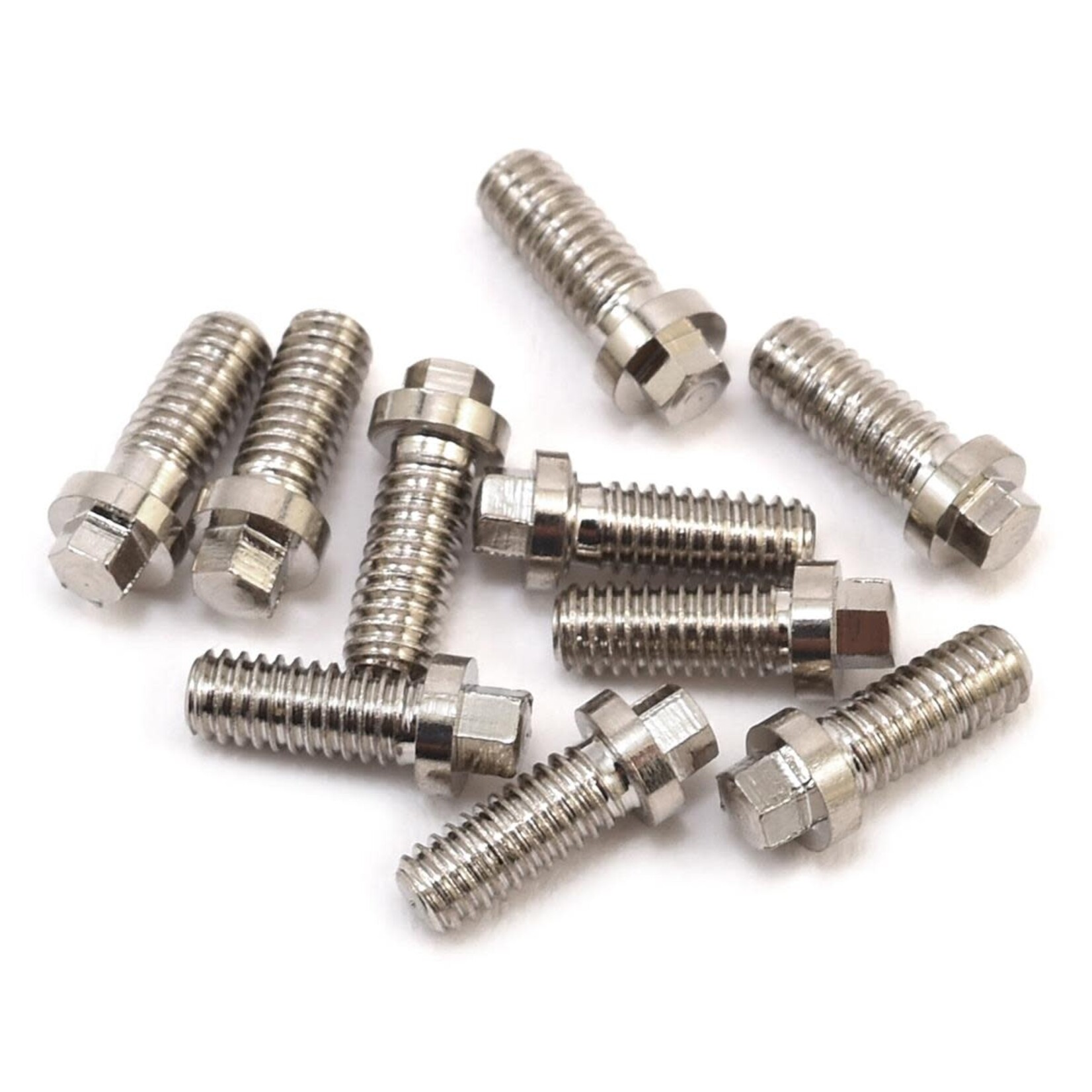 Hot Racing #BLWS25H06 Hot Racing M2.5x6mm Miniature Scale Hex Bolts (10)