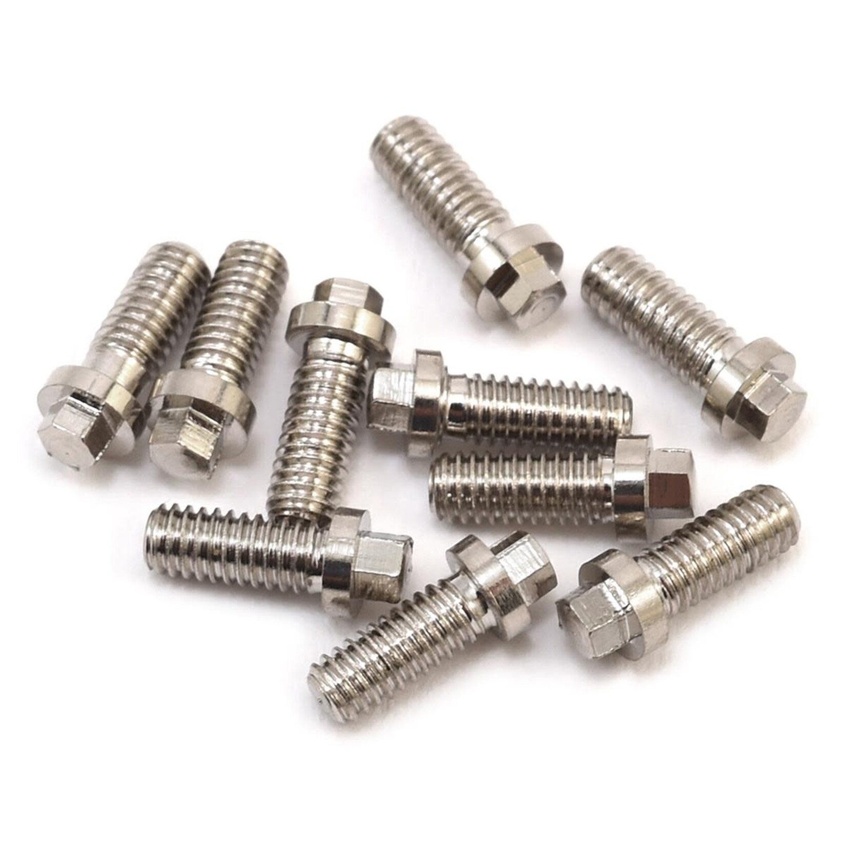 Hot Racing Hot Racing M2.5x6mm Miniature Scale Hex Bolts (10) #BLWS25H06
