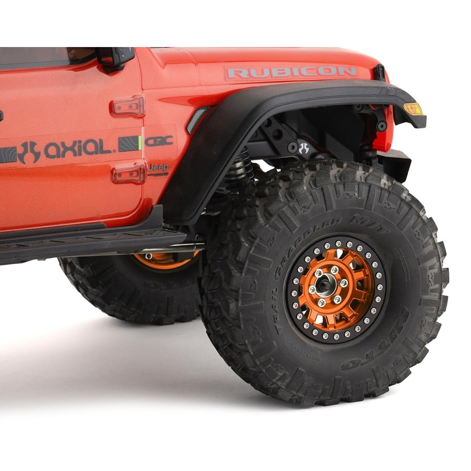 Vanquish Products #VPS07785 Vanquish Products KMC KM236 Tank 1.9" Beadlock Crawler Wheels (Orange) (2)