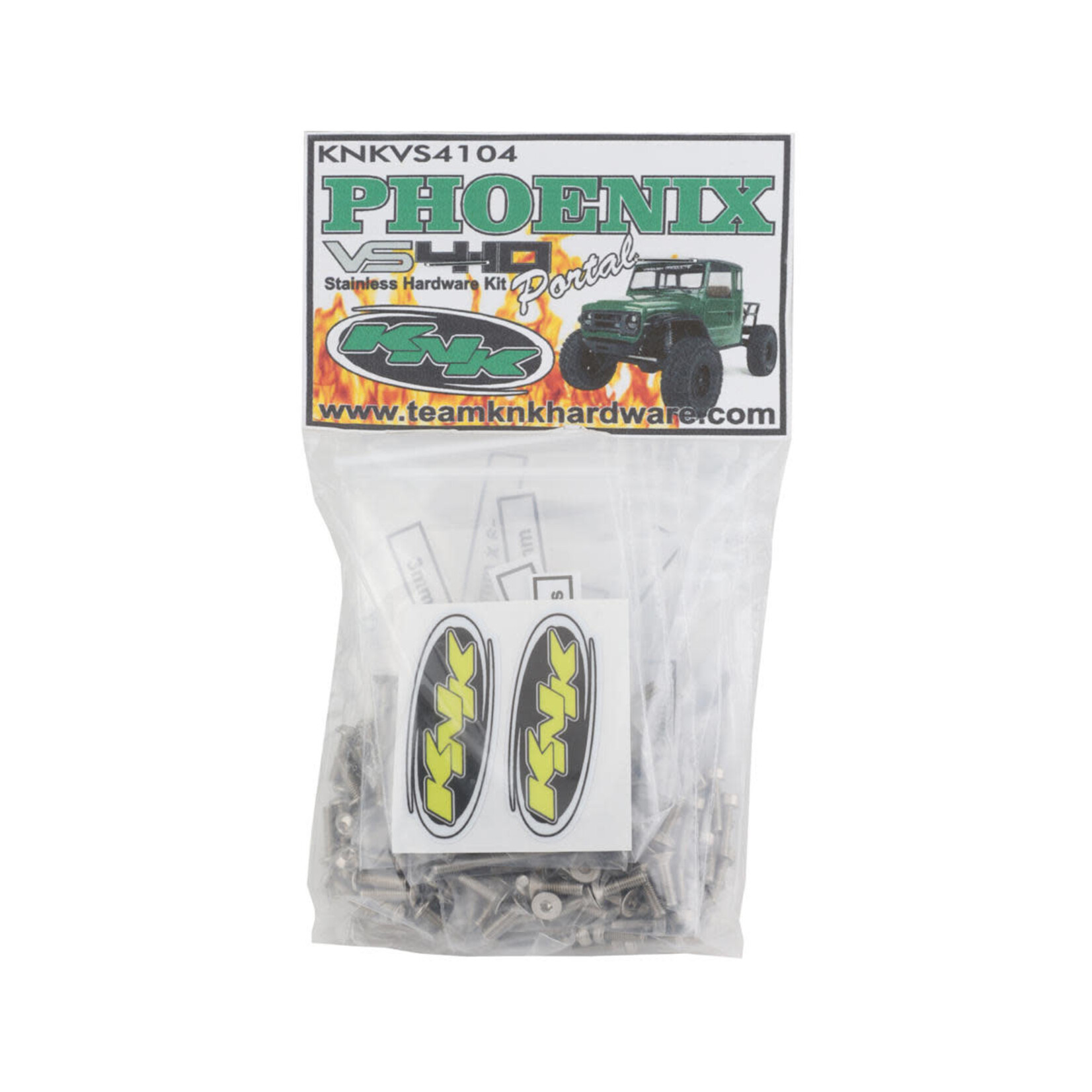Team KNK #KNKVS4104 Team KNK VS4-10 Phoenix Stainless Hardware Kit (Portal)