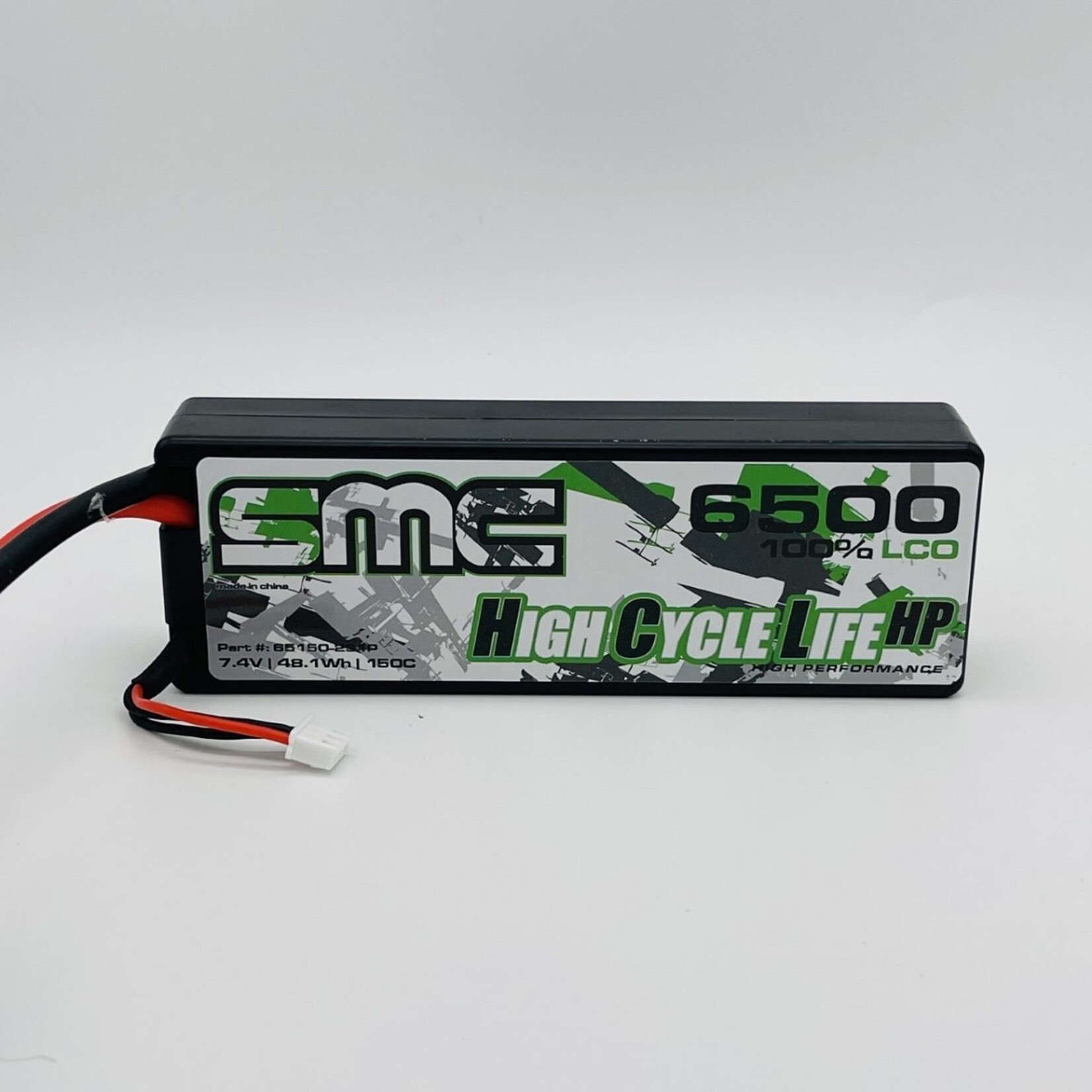 SMC #65150-2S1P-SC5 SMC HCL-HP 7.4V-6500mAh 150C Hardcase