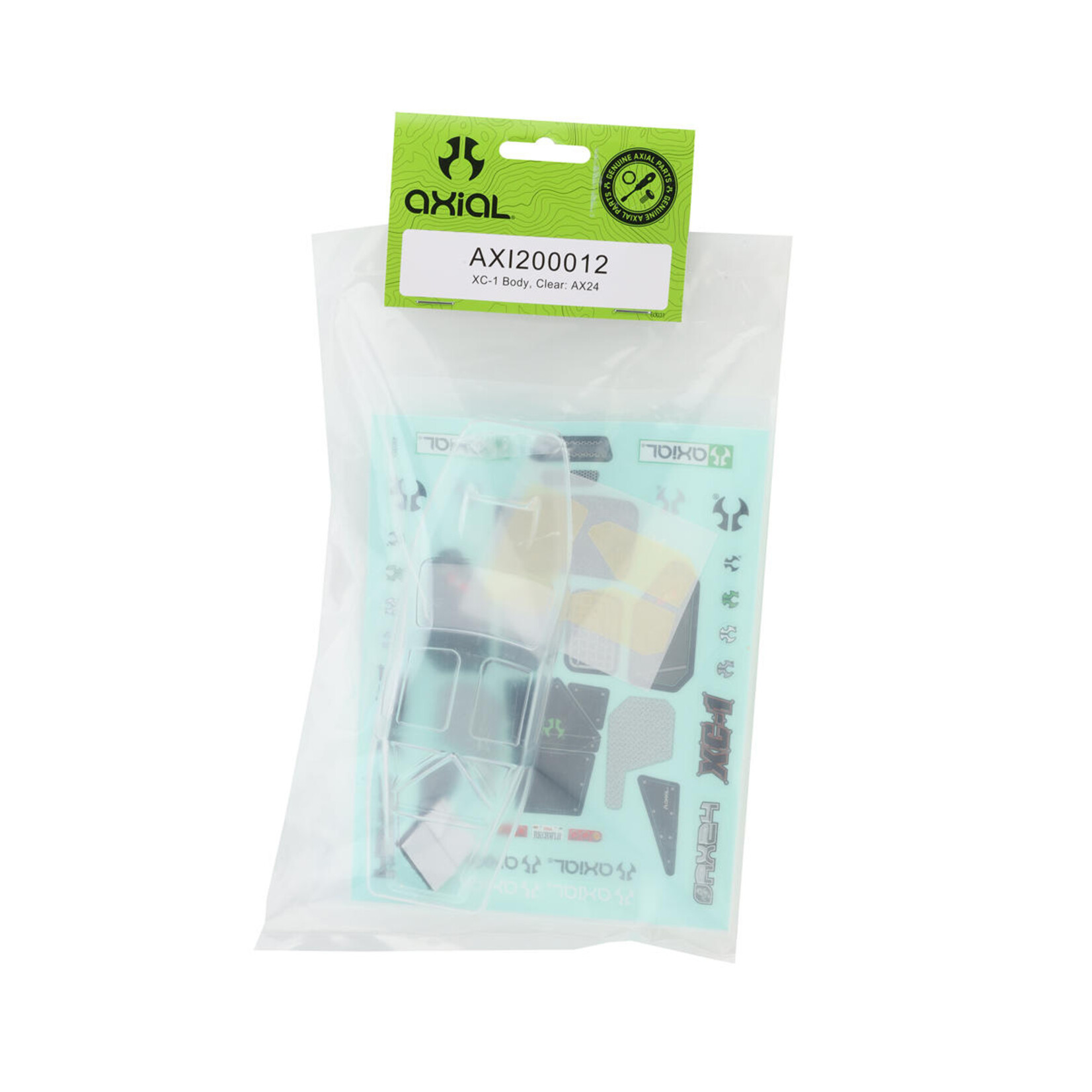 Axial #AXI200012 Axial AX24 XC-1 Mini Rock Crawler Body (Clear)