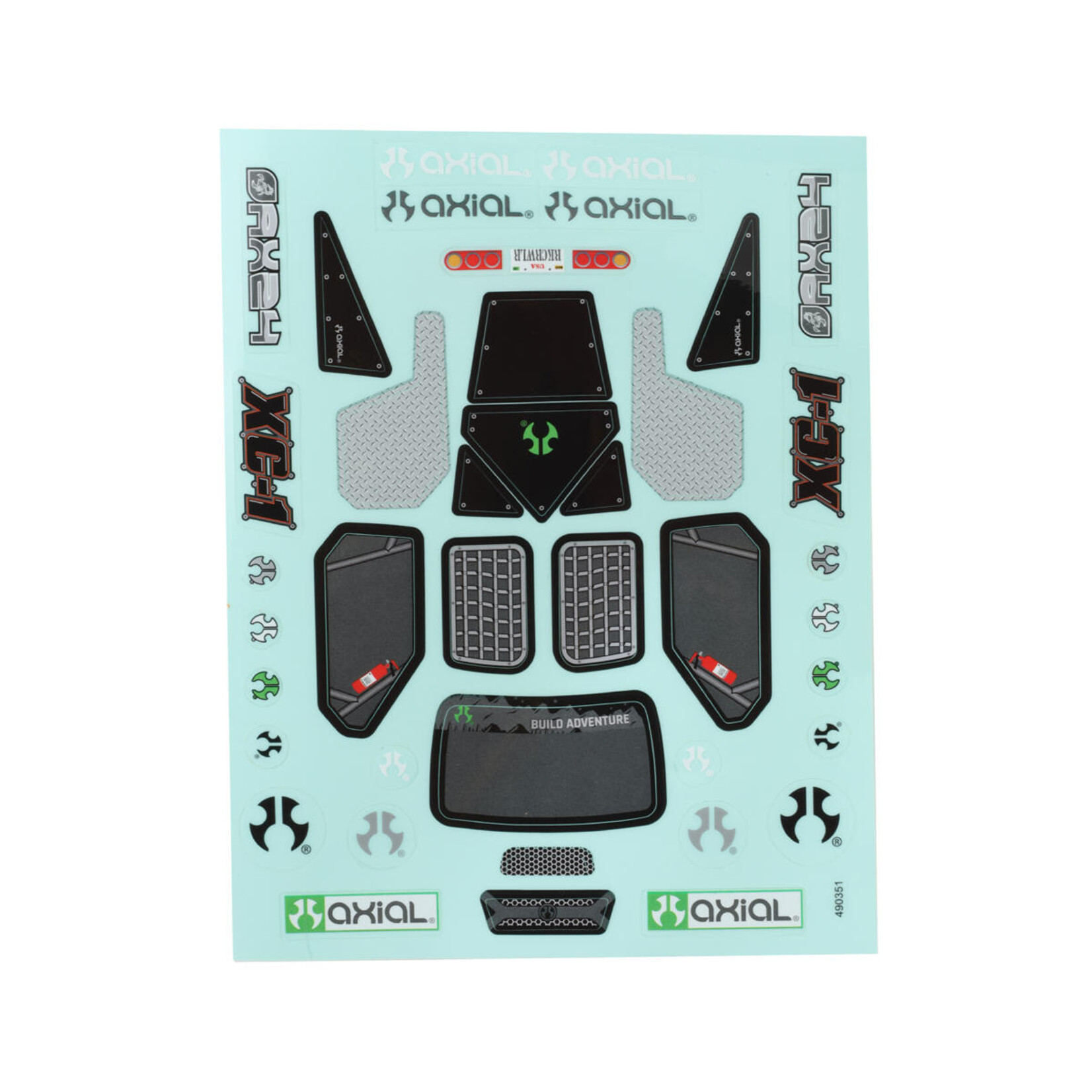 Axial #AXI200012 Axial AX24 XC-1 Mini Rock Crawler Body (Clear)