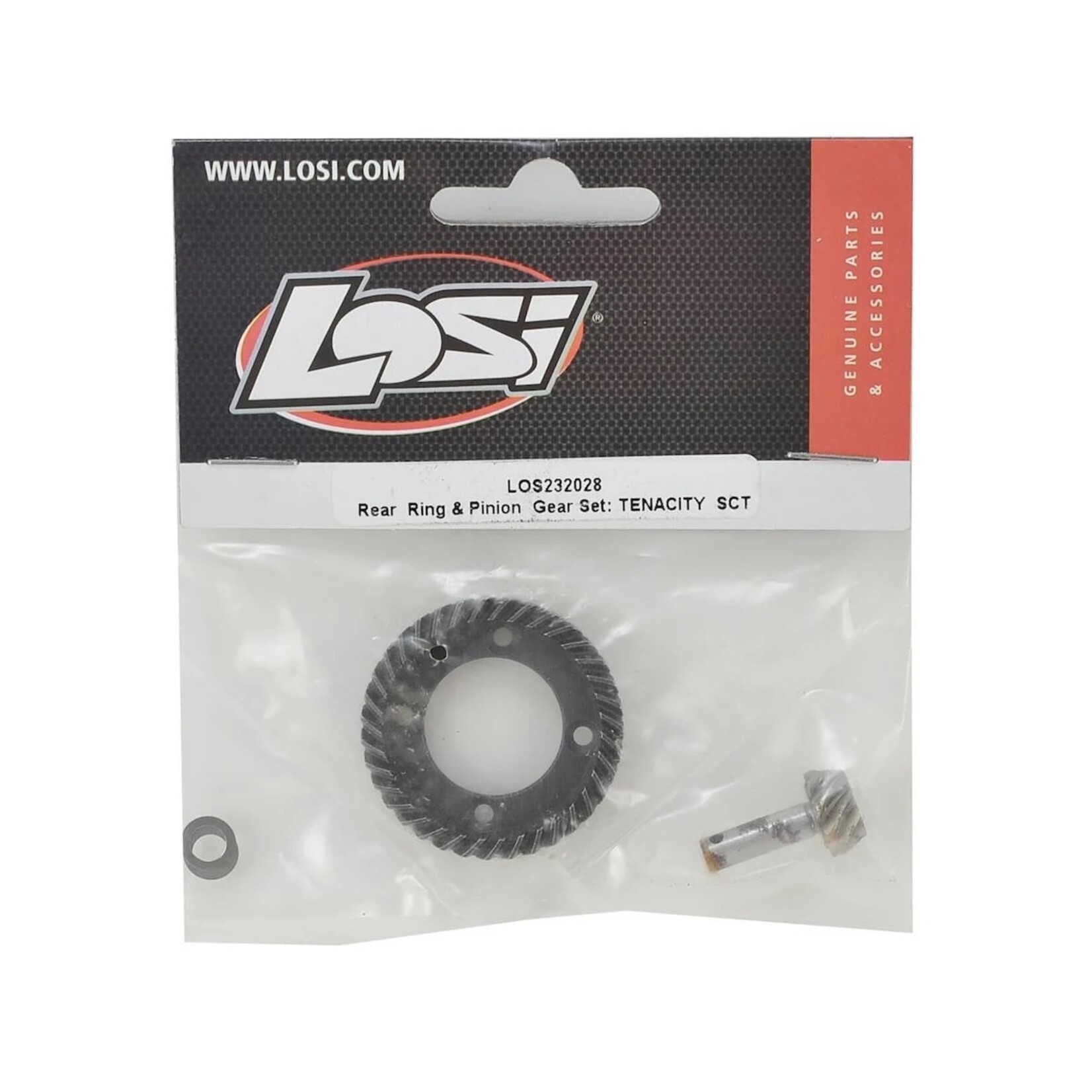 Losi #LOS232028  Losi Tenacity SCT Rear Ring & Pinon Gear Set