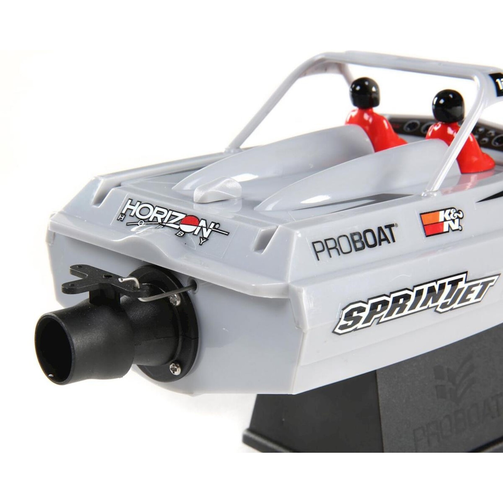 Pro Boat #PRB08045T1 Pro Boat Sprintjet 9 Inch Self-Righting RTR Electric Jet Boat (Silver) w/2.4GHz Radio, Battery & Charger