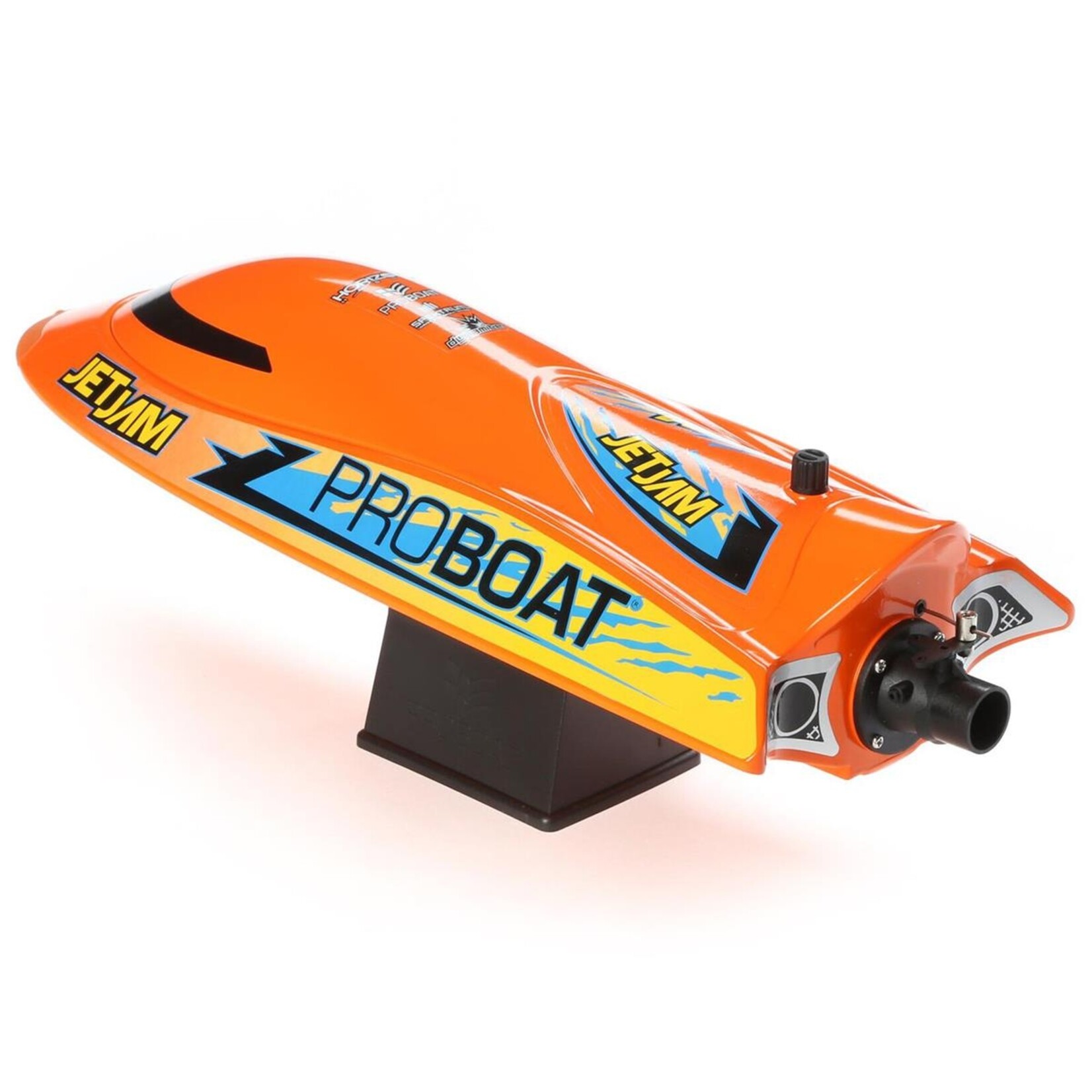 Pro Boat #PRB08031V2T1 Pro Boat Jet Jam V2 12" Self-Righting Brushed RTR Pool Race Boat (Orange) w/2.4GHz Radio, Battery & Charger