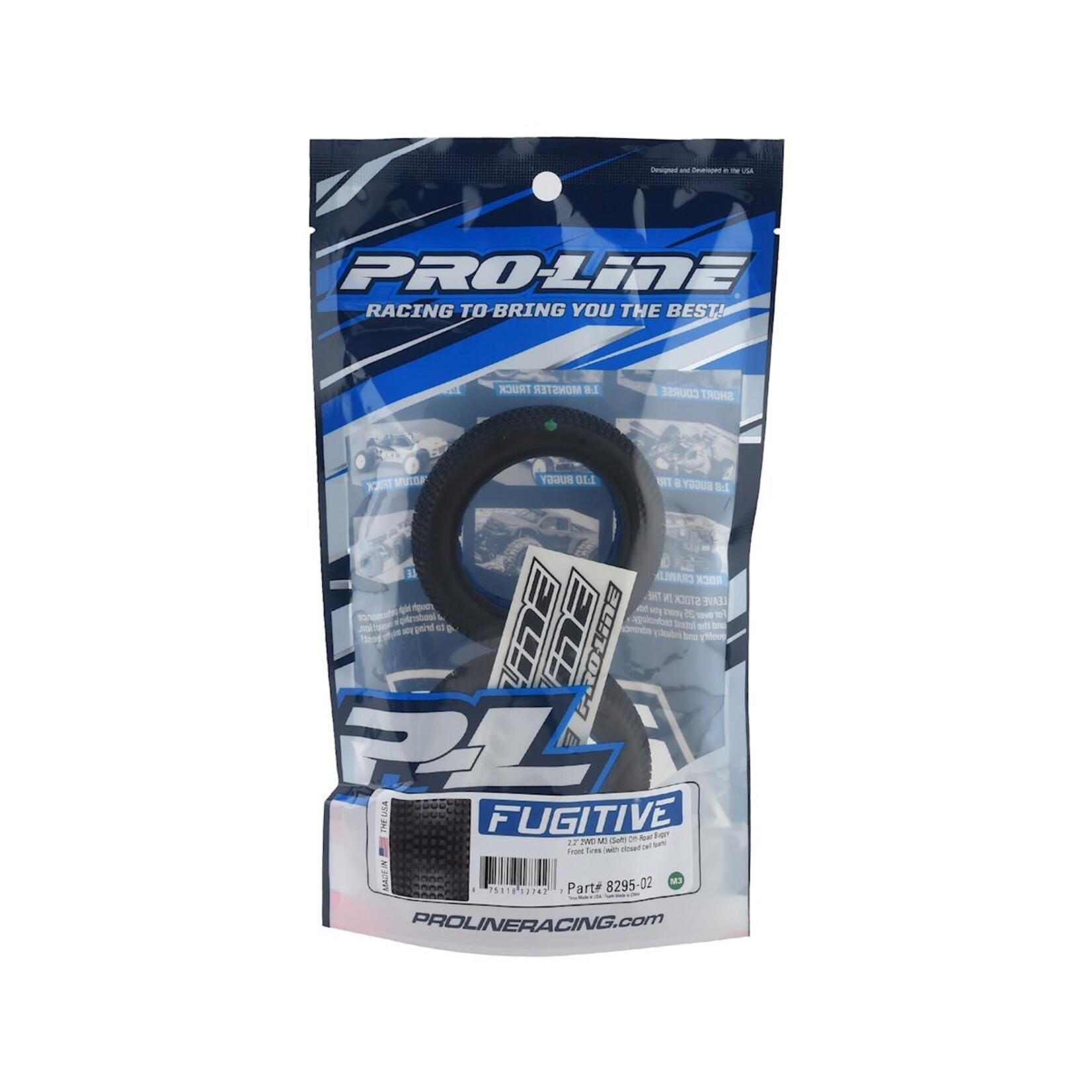 Pro-Line #8295-203 Pro-Line Fugitive 2.2" 2WD Buggy Front Tires (2) (S3)