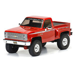 Pro-Line Pro-Line 1/10 Pre-Cut 1982 Chevy K-10 12.3" Rock Crawler Body (Clear) (SCX10) #3600-00