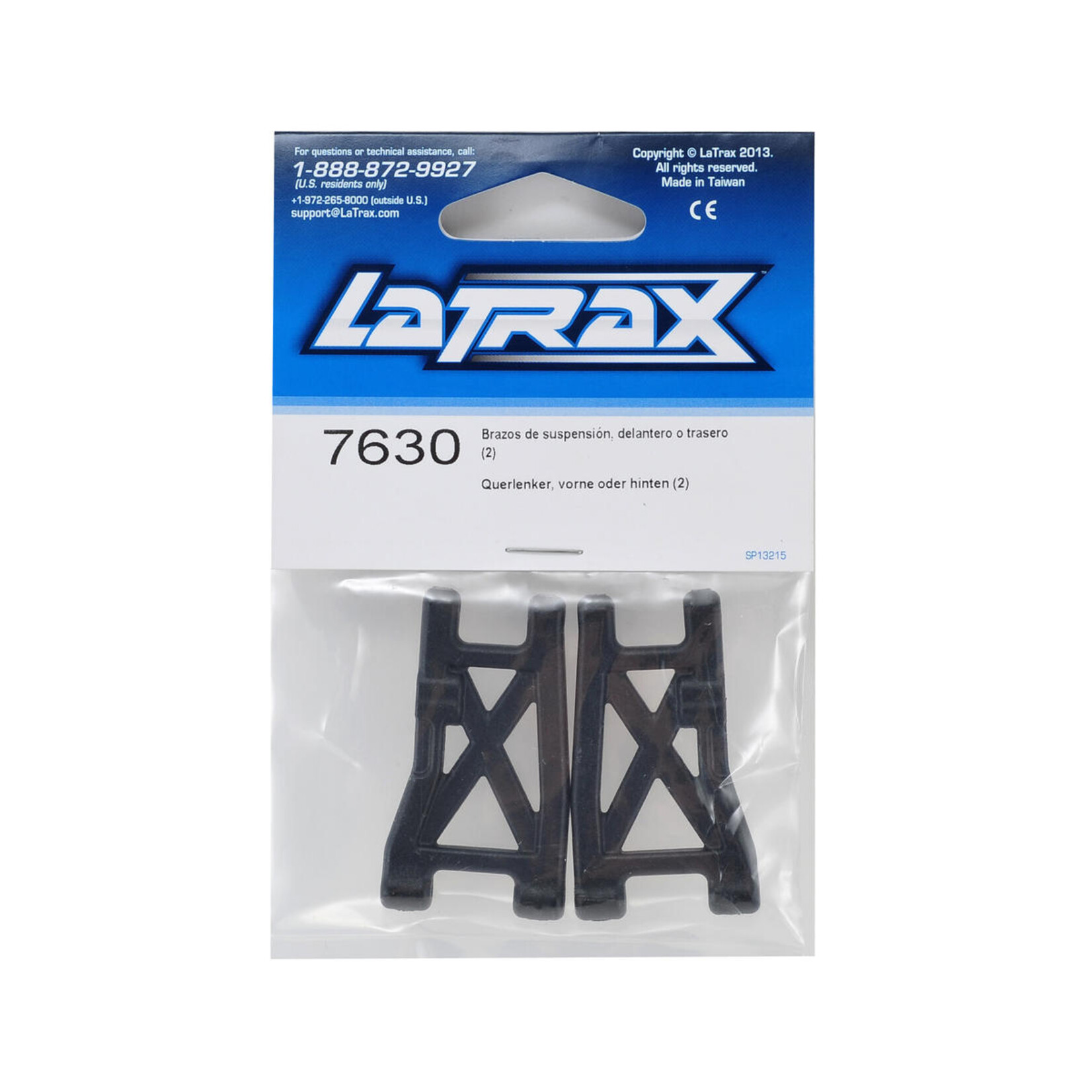 LaTrax LaTrax 1/18 Teton Front/Rear Suspension Arm (2) #7630