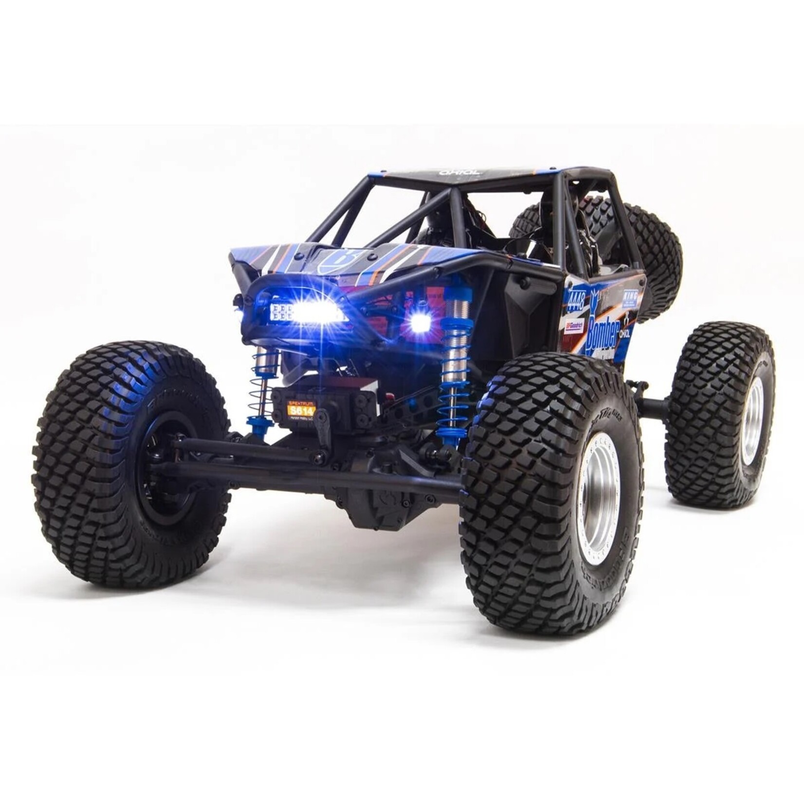Axial RR10 Bomber 2.0 1/10 RTR Rock Racer (Blue) w/DX3 Radio