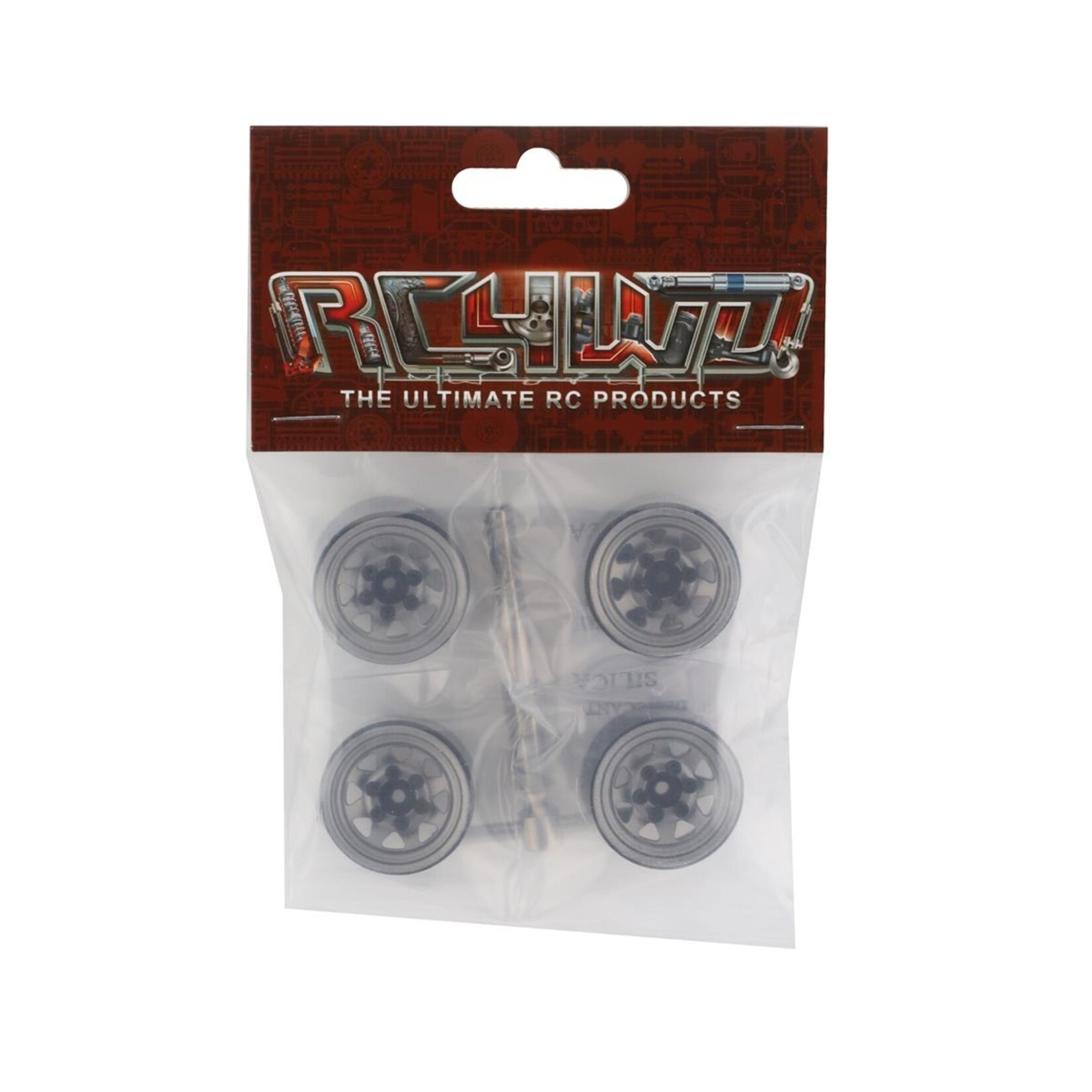 RC4WD #Z-W0345 RC4WD Stamped Steel 1.0" Stock Beadlock Wheels (Chrome) (4)