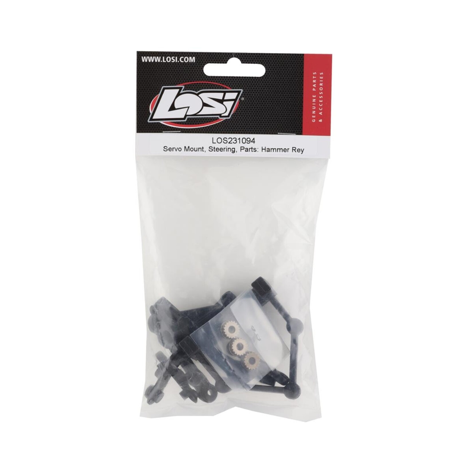 Losi #LOS231094  Losi Hammer Rey Servo Mount & Steering Parts
