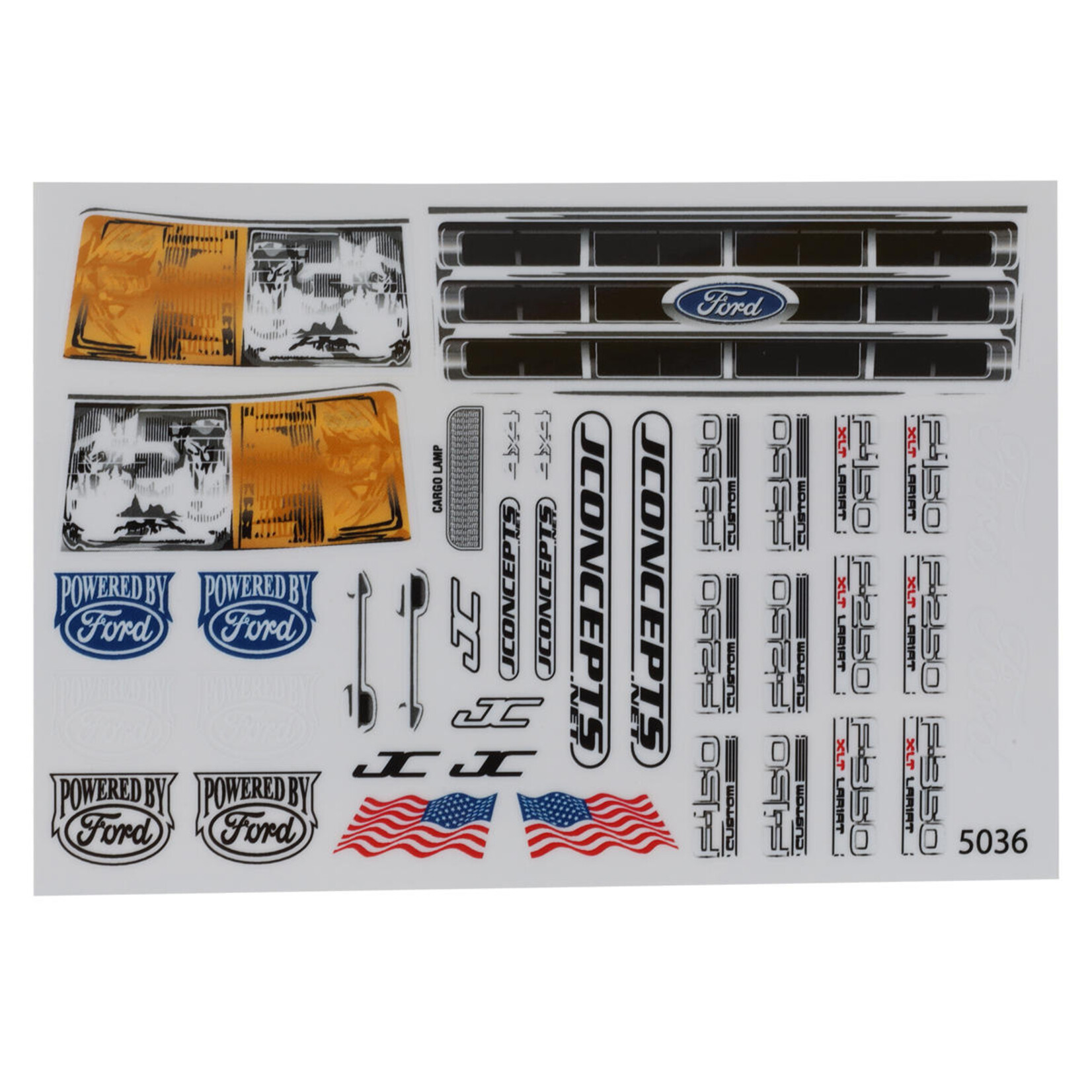 JConcepts #0485 JConcepts Tuck 1989 Ford F-150 Rock Crawler Body (Cab Only) (Clear) (12.3")