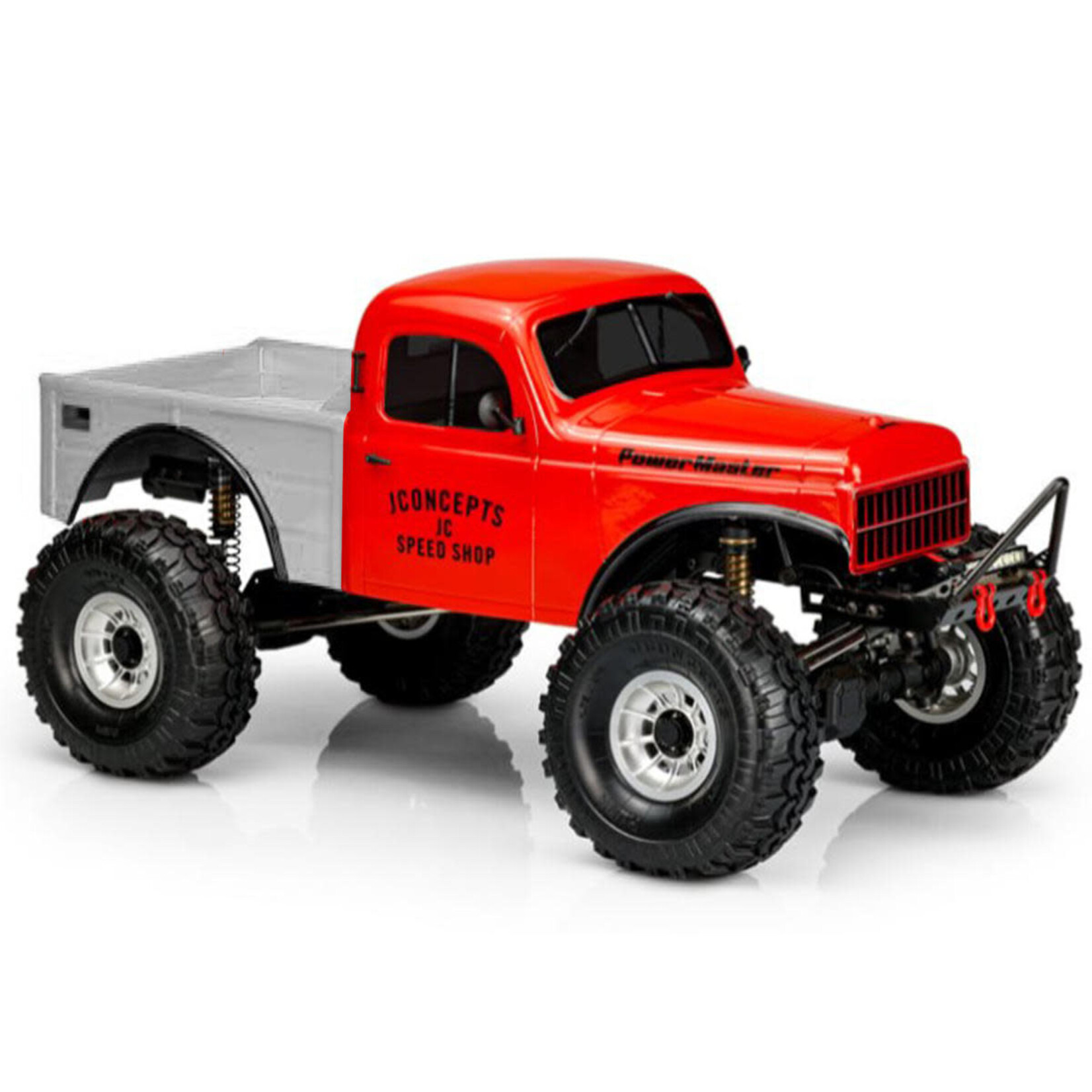 JConcepts JConcepts Power Master Rock Crawler Body (Cab Only) (Clear) (12.3") #0482