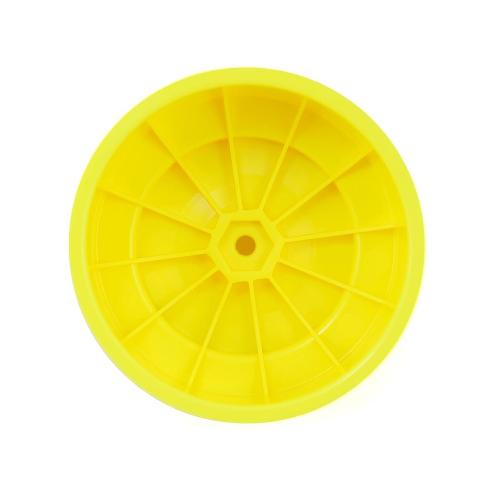 DE Racing DE Racing Speedline PLUS Short Course Wheels (Yellow) (4) w/12mm Hex (22SCT/TEN-SCTE/SCT410) #DER-PS4-LY