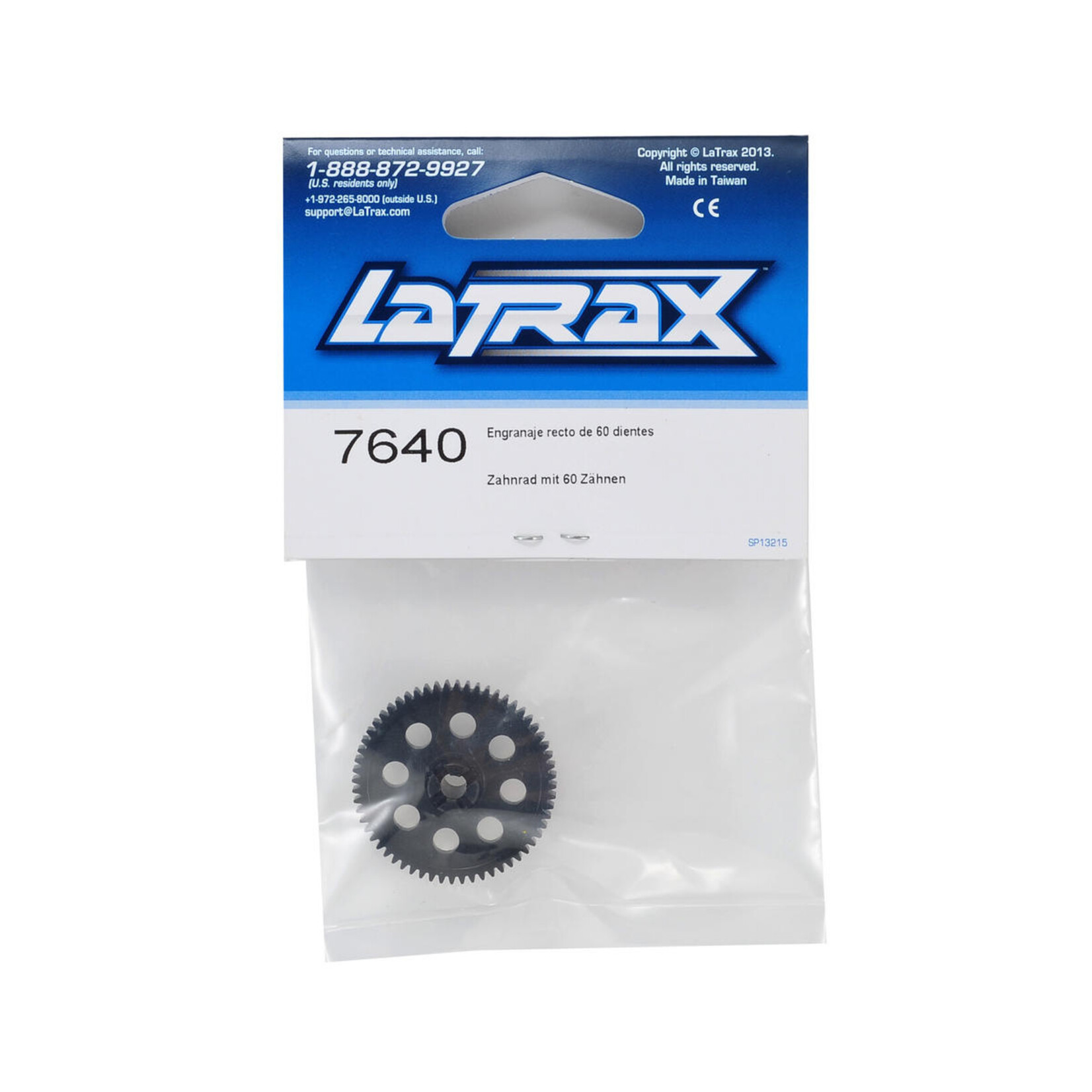 LaTrax Traxxas LaTrax Spur Gear (60T) #7640