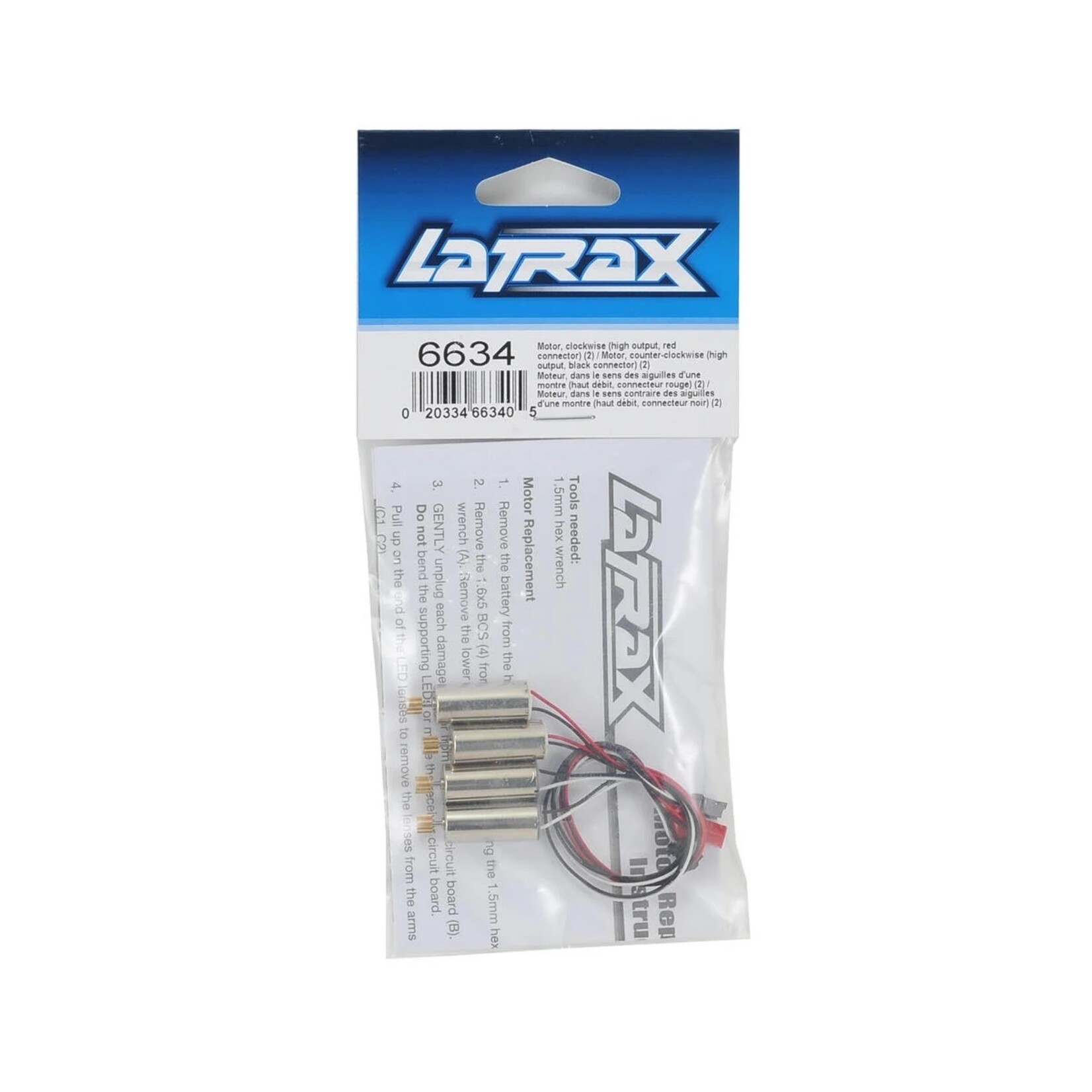LaTrax Traxxas LaTrax Alias Motor Set #6634