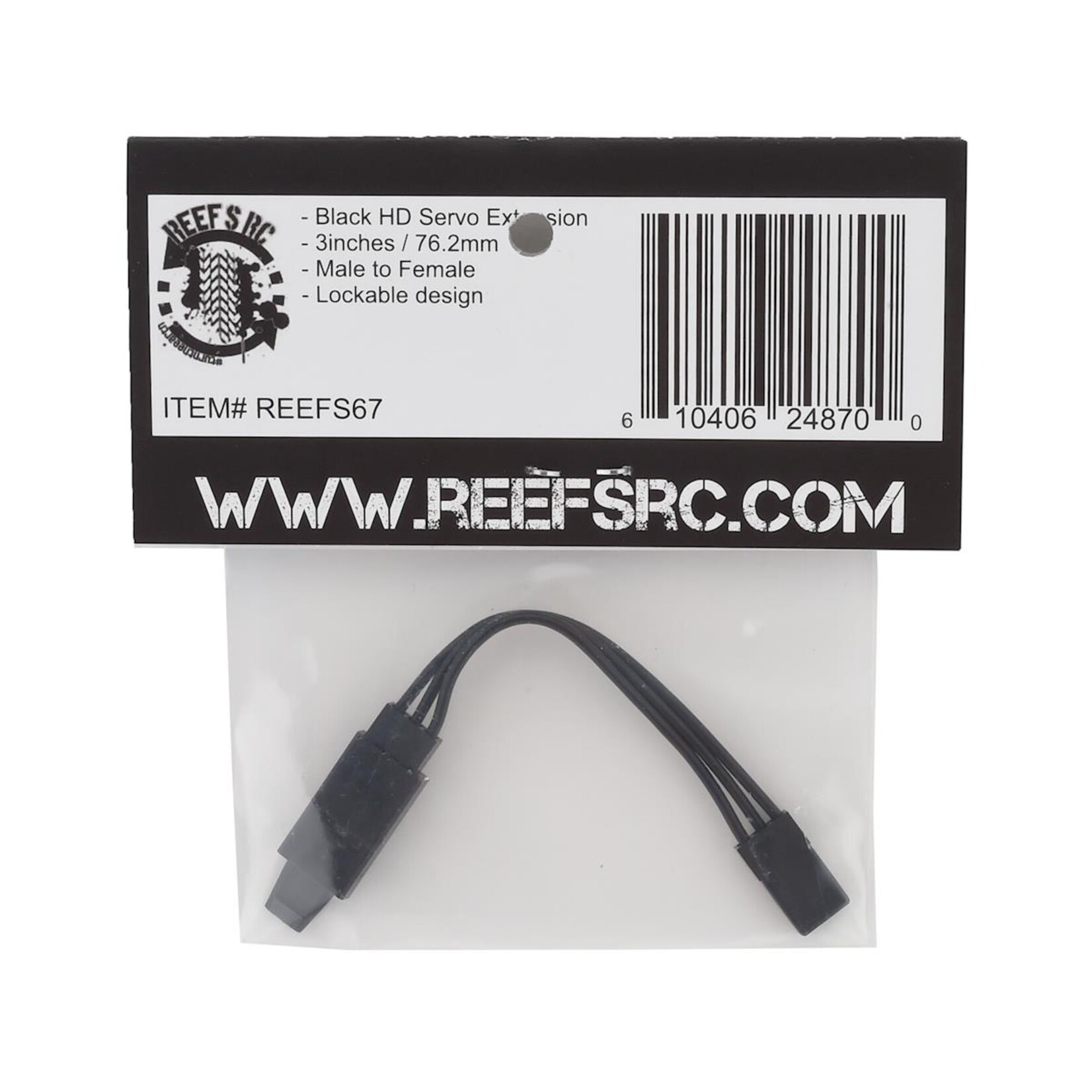 Reefs RC #REEFS67 Reefs RC 3" Lockable Servo Extension