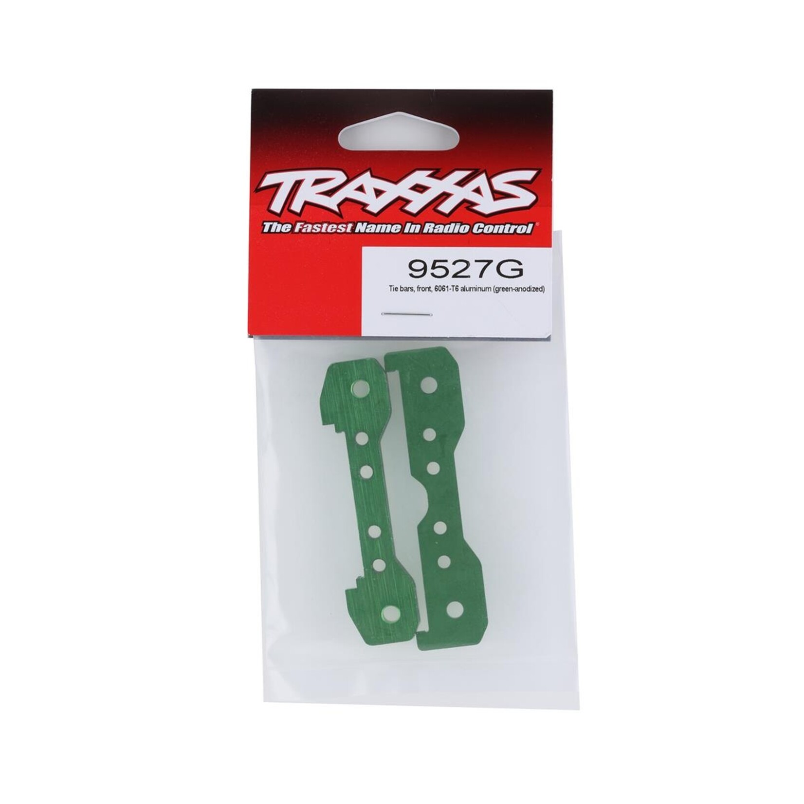 Traxxas Traxxas Sledge Aluminum Front Tie Bars (Green) #9527G
