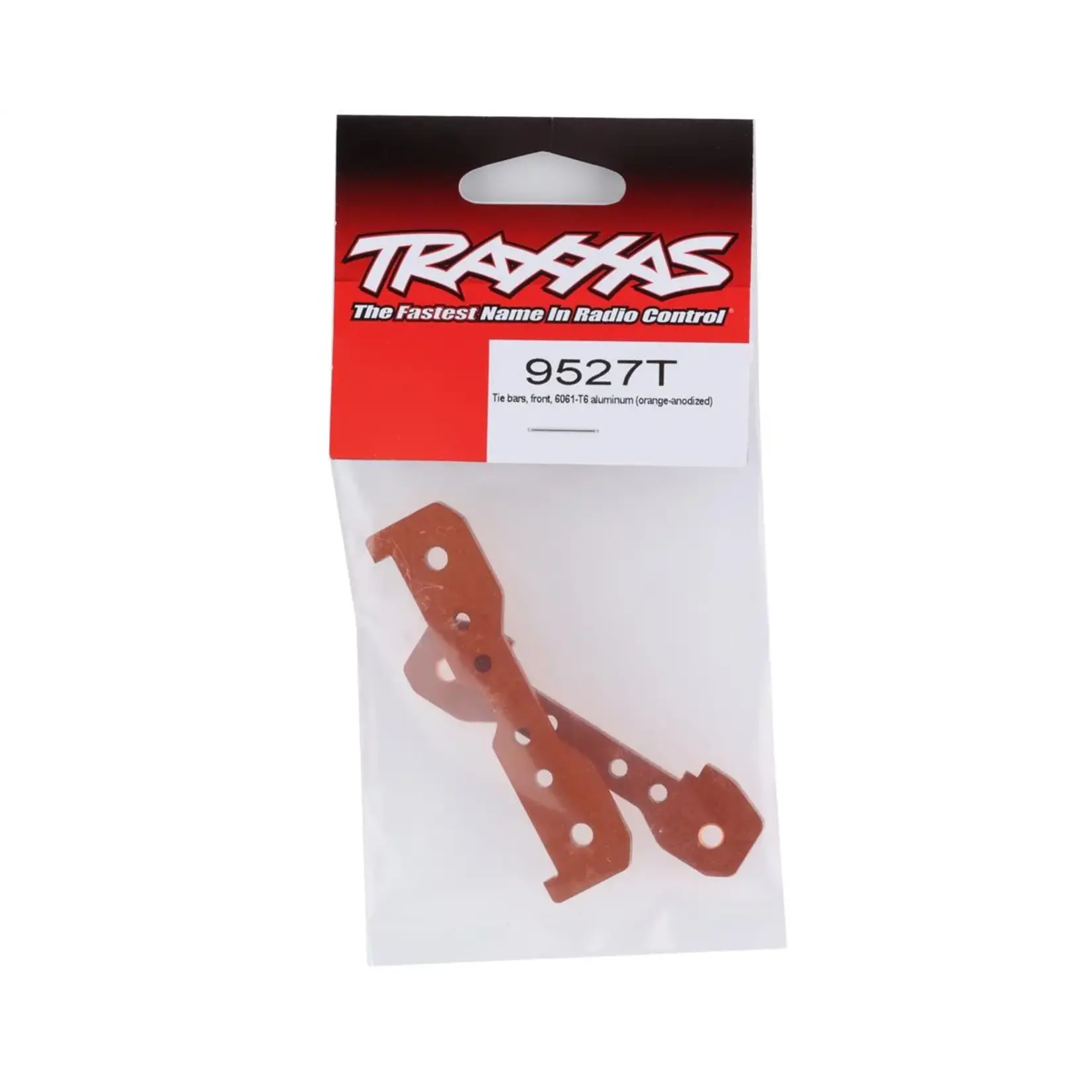 Traxxas Traxxas Sledge Aluminum Front Tie Bars (Orange) #9527T