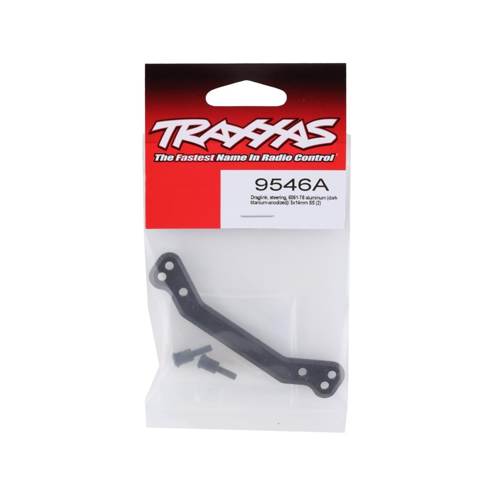 Traxxas #9546A Traxxas Sledge Aluminum Steering Draglink (Dark Titanium)