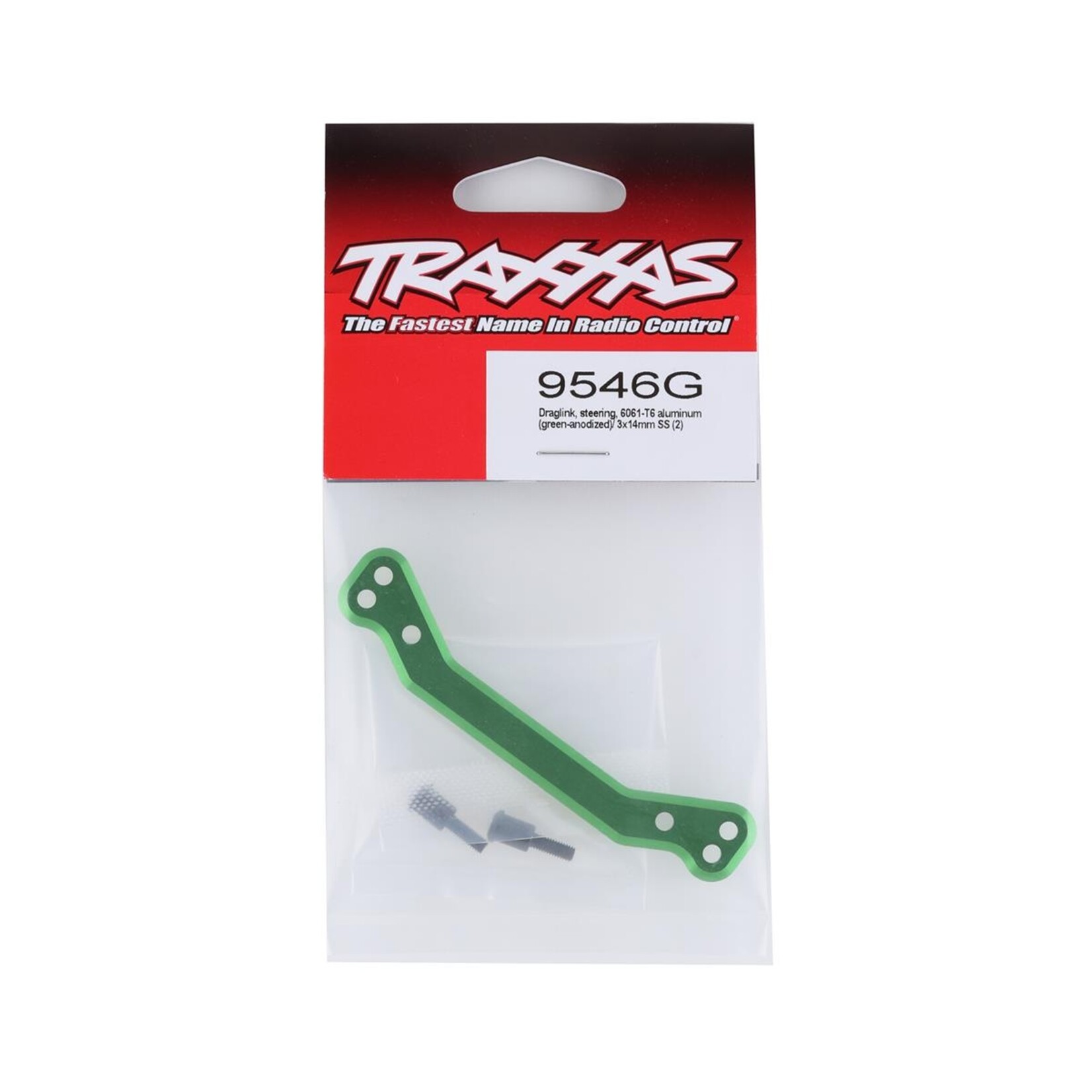 Traxxas Traxxas Sledge Aluminum Steering Draglink (Green) #9546G