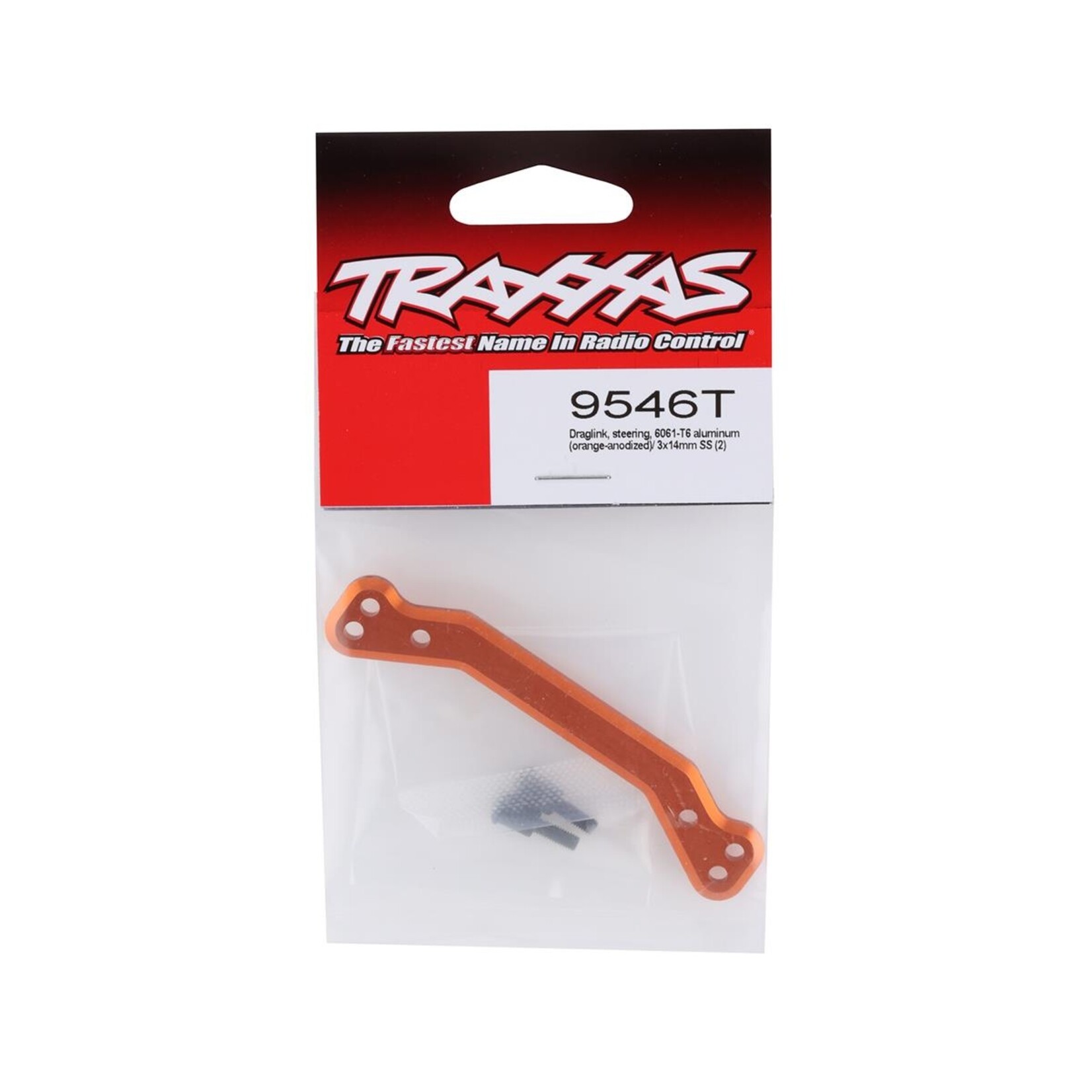 Traxxas Traxxas Sledge Aluminum Steering Draglink (Orange) #9546T