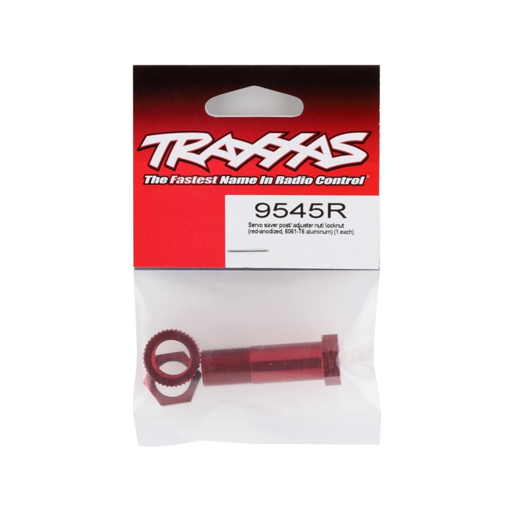 Traxxas Traxxas Sledge Aluminum Servo Saver Post Assembly (Red) #9545R