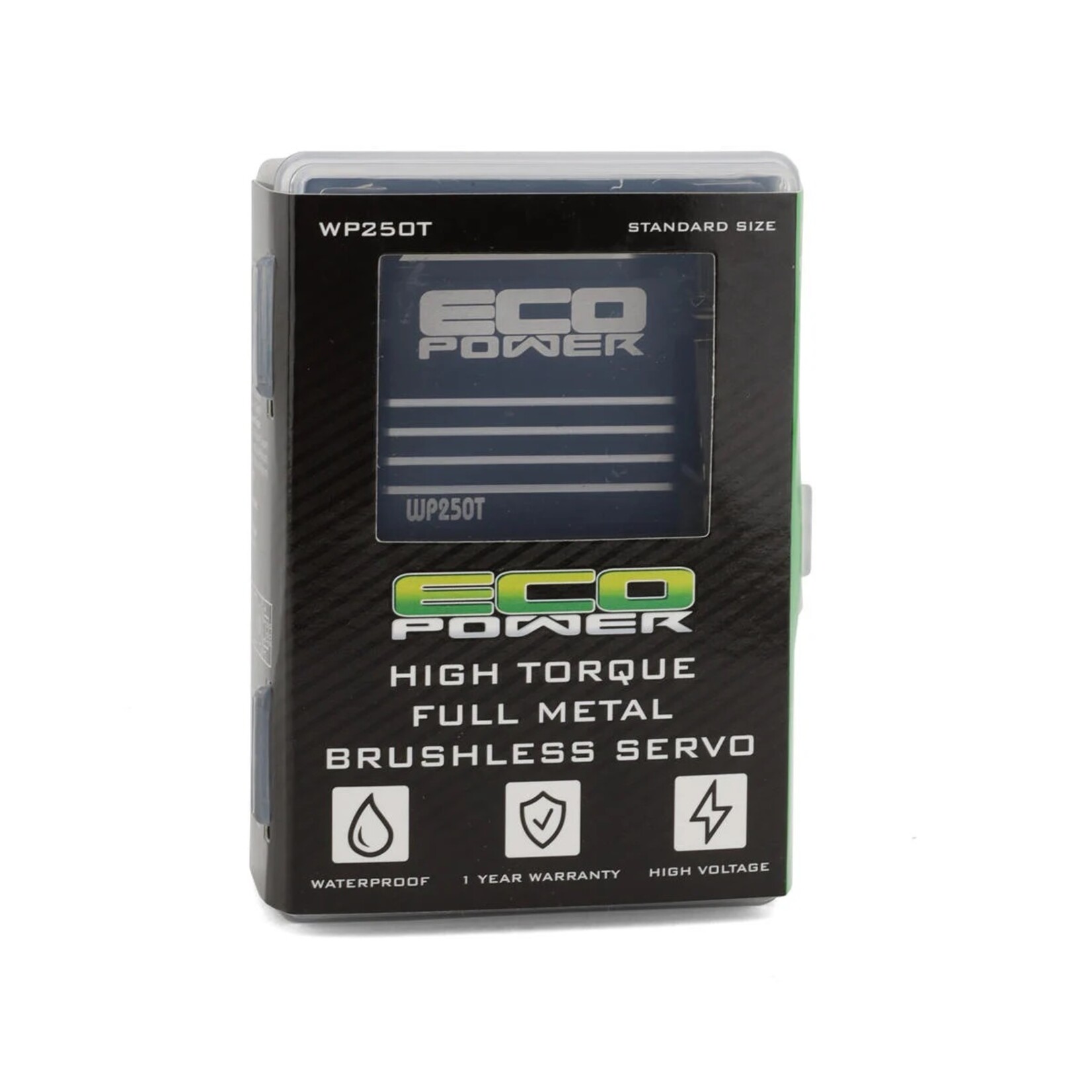 EcoPower EcoPower Brushless Waterproof High Torque Metal Gear Servo (High Voltage) (Metal Case) (Digital) #WP250T
